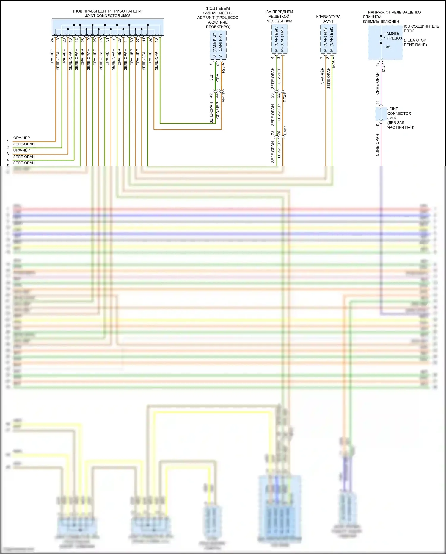 IONIQ 6 Hyundai I (2022-2024): Can шина электросхема (5 из 8) 