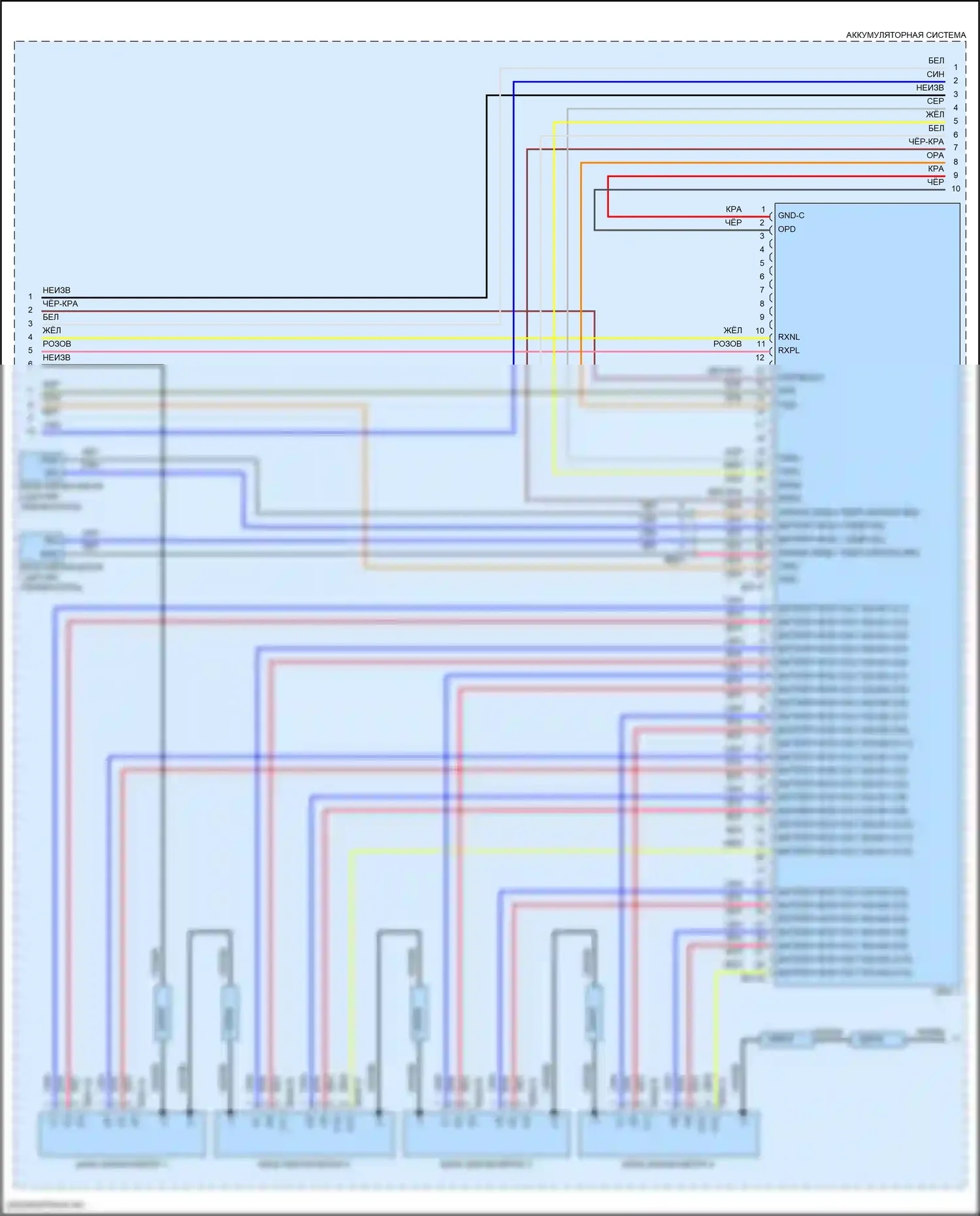 IONIQ 6 Hyundai I (2022-2024): Электросхема двигателя электрическая, большой радиус действия 2wd (4 из 19) 