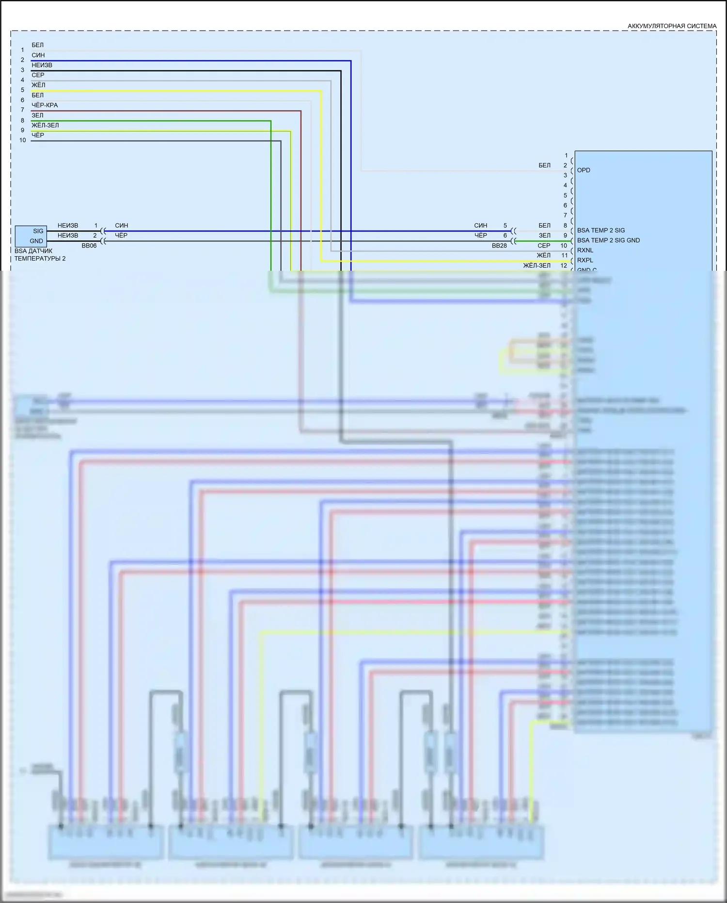 IONIQ 6 Hyundai I (2022-2024): Электросхема двигателя электрическая, большой радиус действия 4wd (11 из 22) 
