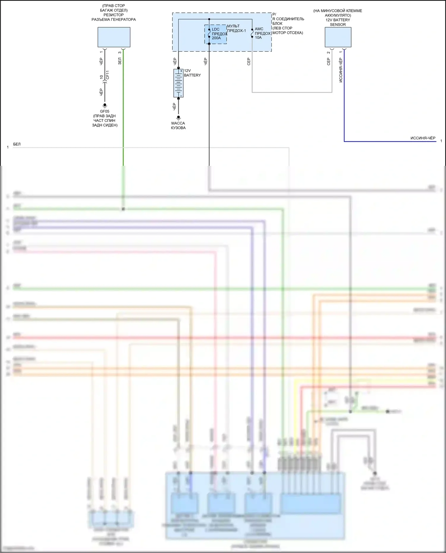 IONIQ 6 Hyundai I (2022-2024): Электросхема двигателя электрическая, большой радиус действия 4wd (13 из 22) 