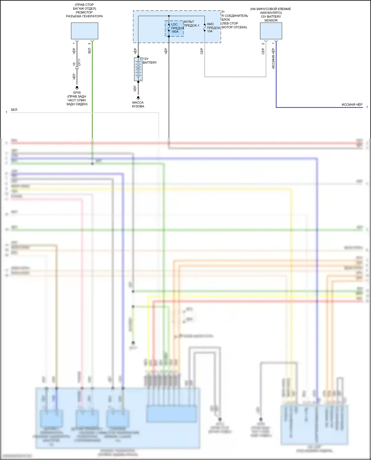 IONIQ 6 Hyundai I (2022-2024): Электросхема двигателя электрическая, стандартная 2wd (11 из 17) 