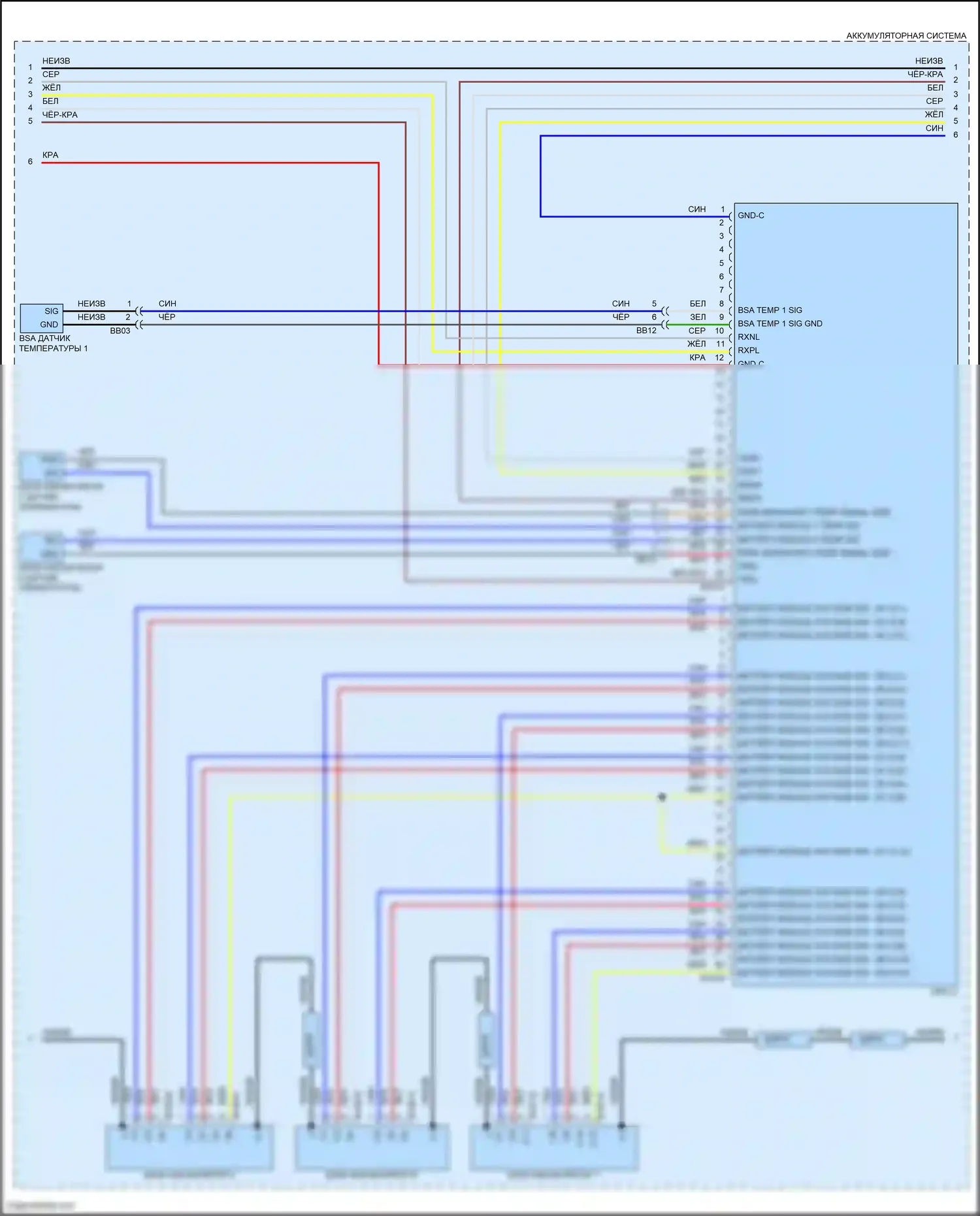 IONIQ 6 Hyundai I (2022-2024): Электросхема двигателя электрическая, стандартная 2wd (5 из 17) 