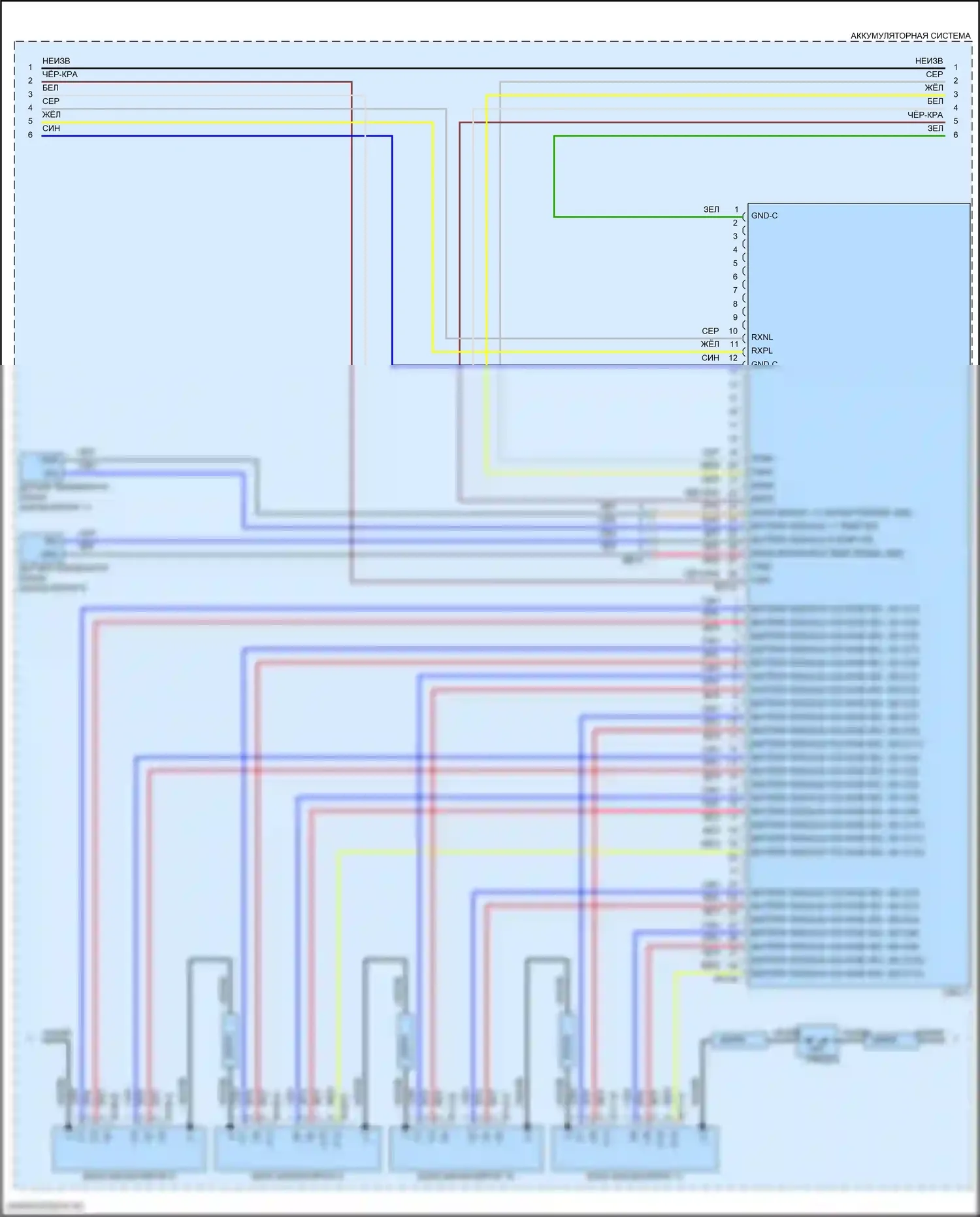 IONIQ 6 Hyundai I (2022-2024): Электросхема двигателя электрическая, стандартная 2wd (6 из 17) 