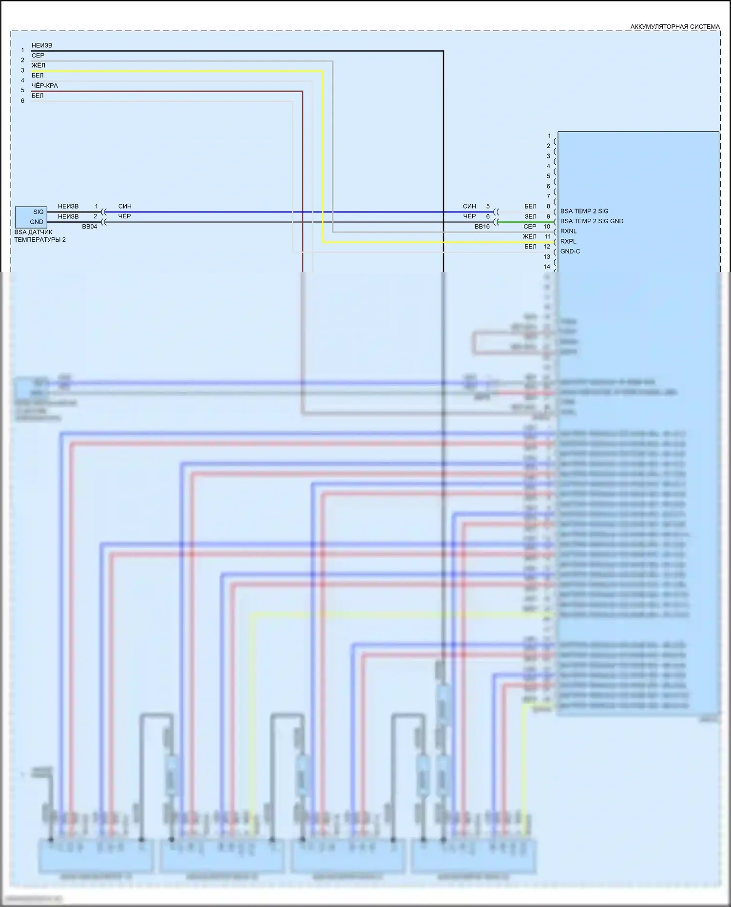 IONIQ 6 Hyundai I (2022-2024): Электросхема двигателя электрическая, стандартная 2wd (9 из 17) 