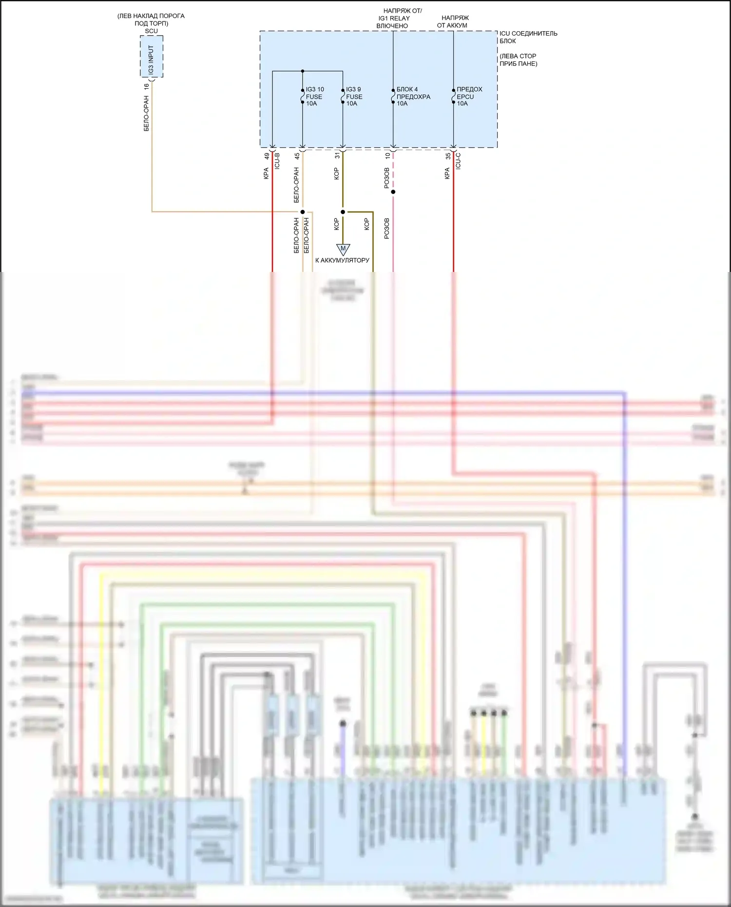 IONIQ 6 Hyundai I (2022-2024): Электросхема двигателя электрическая, стандартная 4wd (18 из 20) 