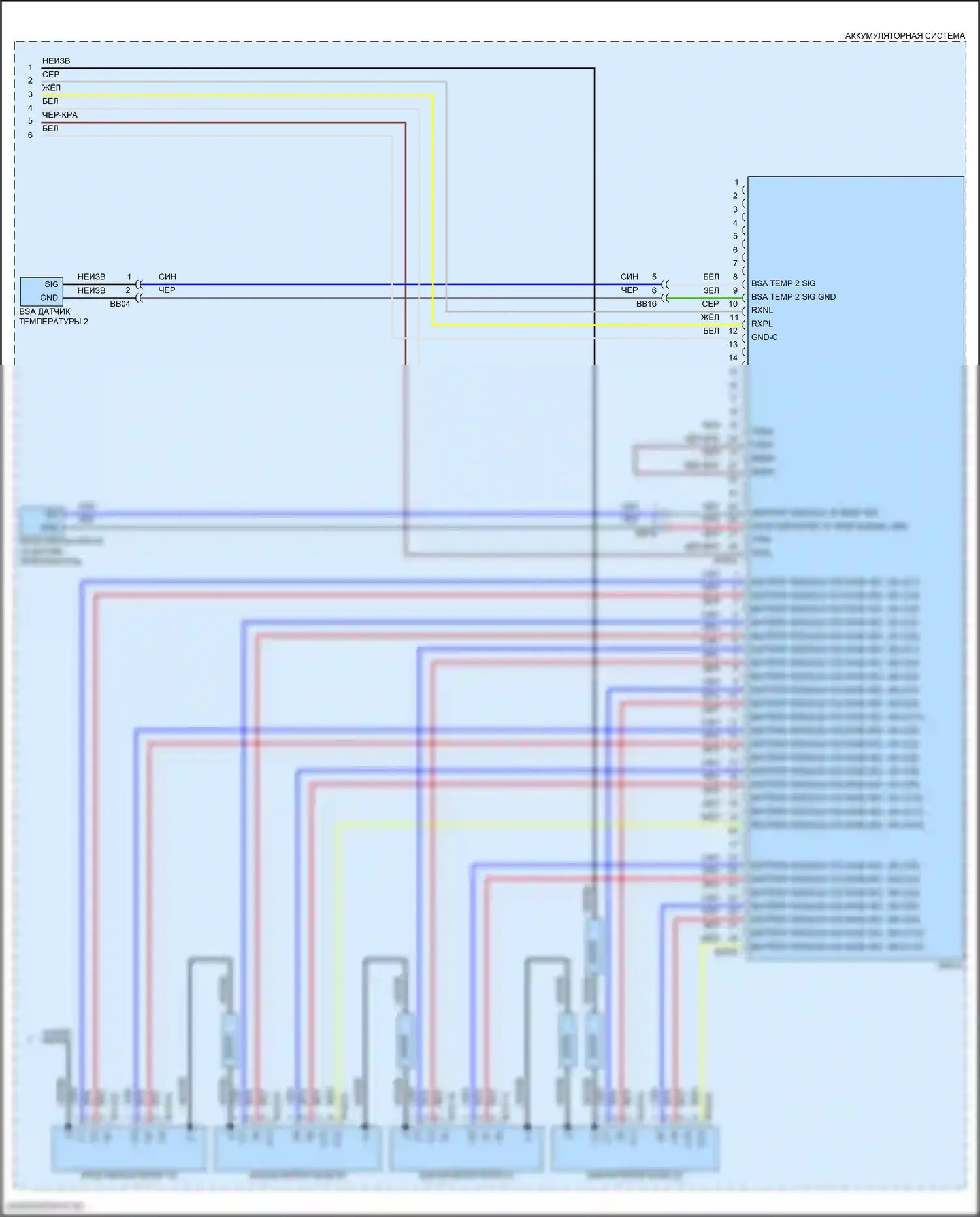 IONIQ 6 Hyundai I (2022-2024): Электросхема двигателя электрическая, стандартная 4wd (9 из 20) 