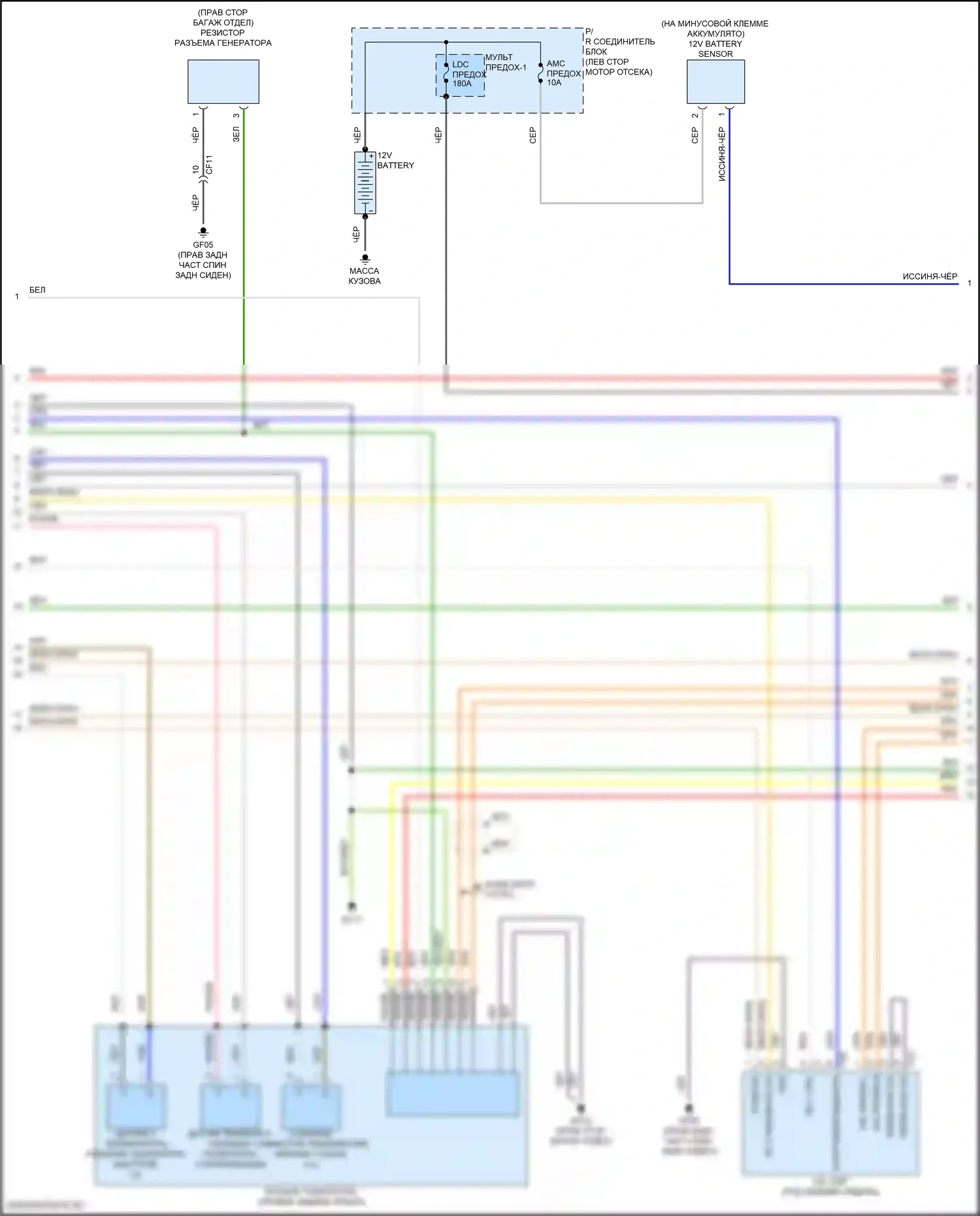 IONIQ 6 Hyundai I (2022-2024): Электросхема электрическая двигателя большой дальности 2wd (13 из 19) 