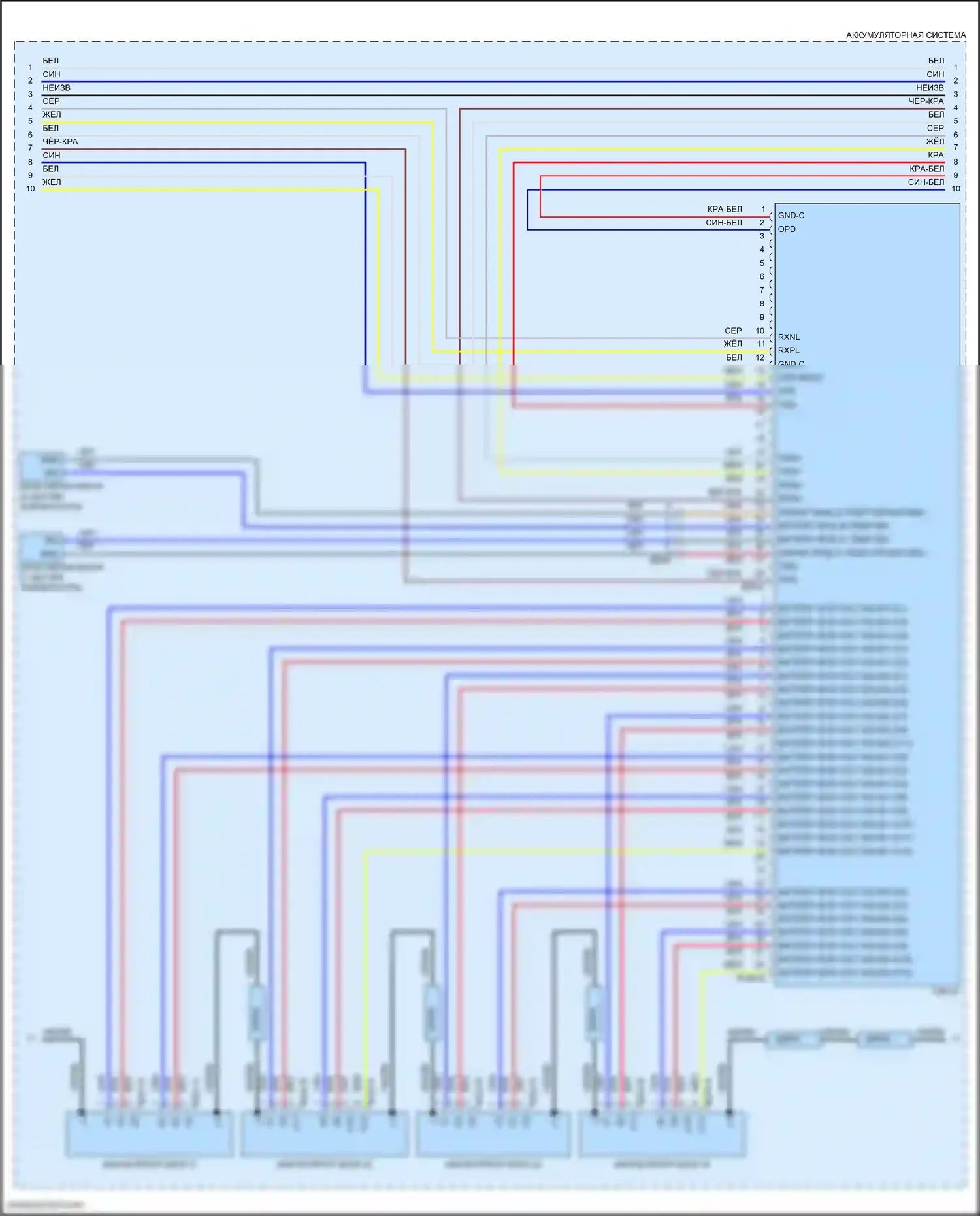IONIQ 6 Hyundai I (2022-2024): Электросхема электрическая двигателя большой дальности 2wd (9 из 19) 