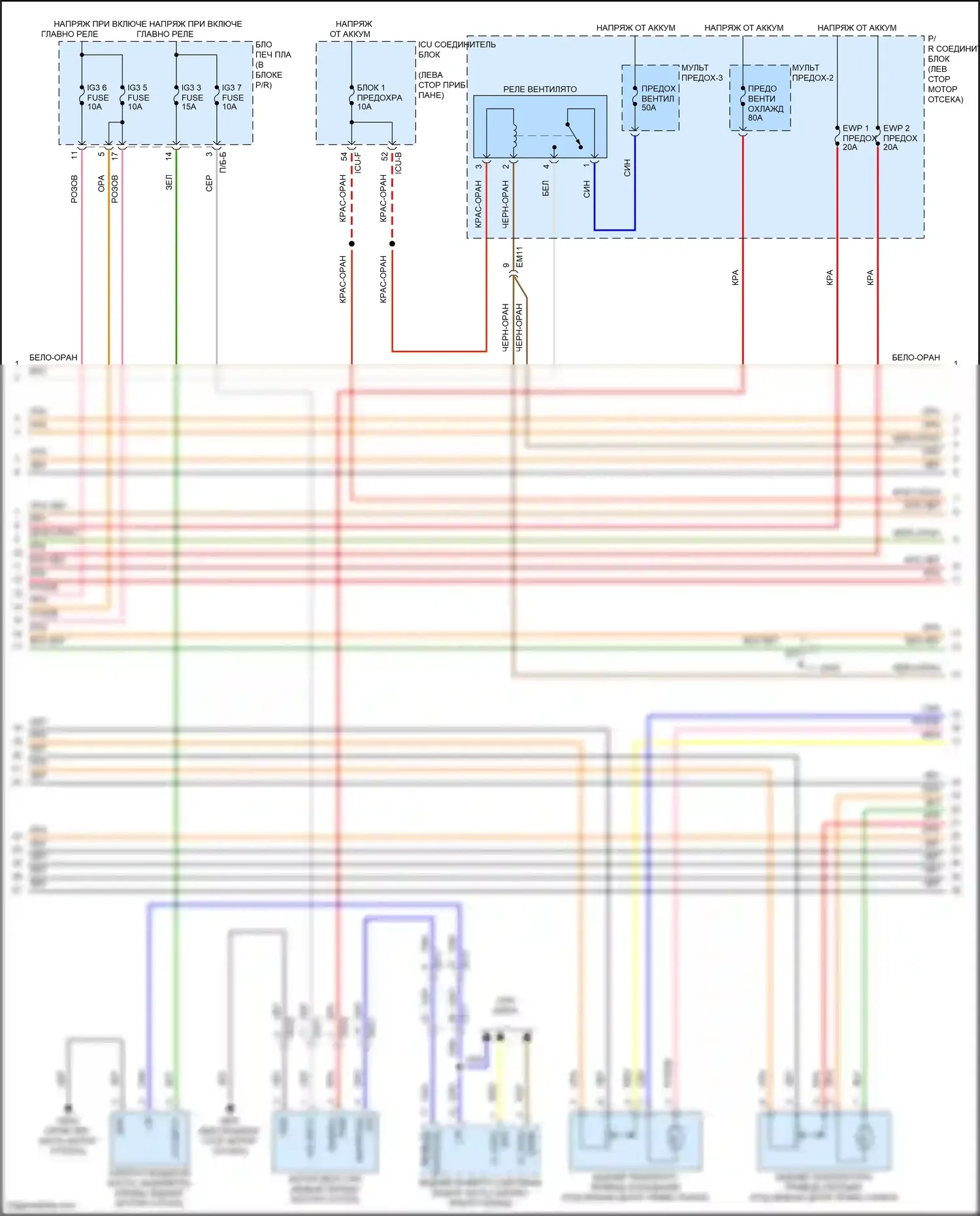IONIQ 6 Hyundai I (2022-2024): Электросхема климат контроля (4 из 6) 
