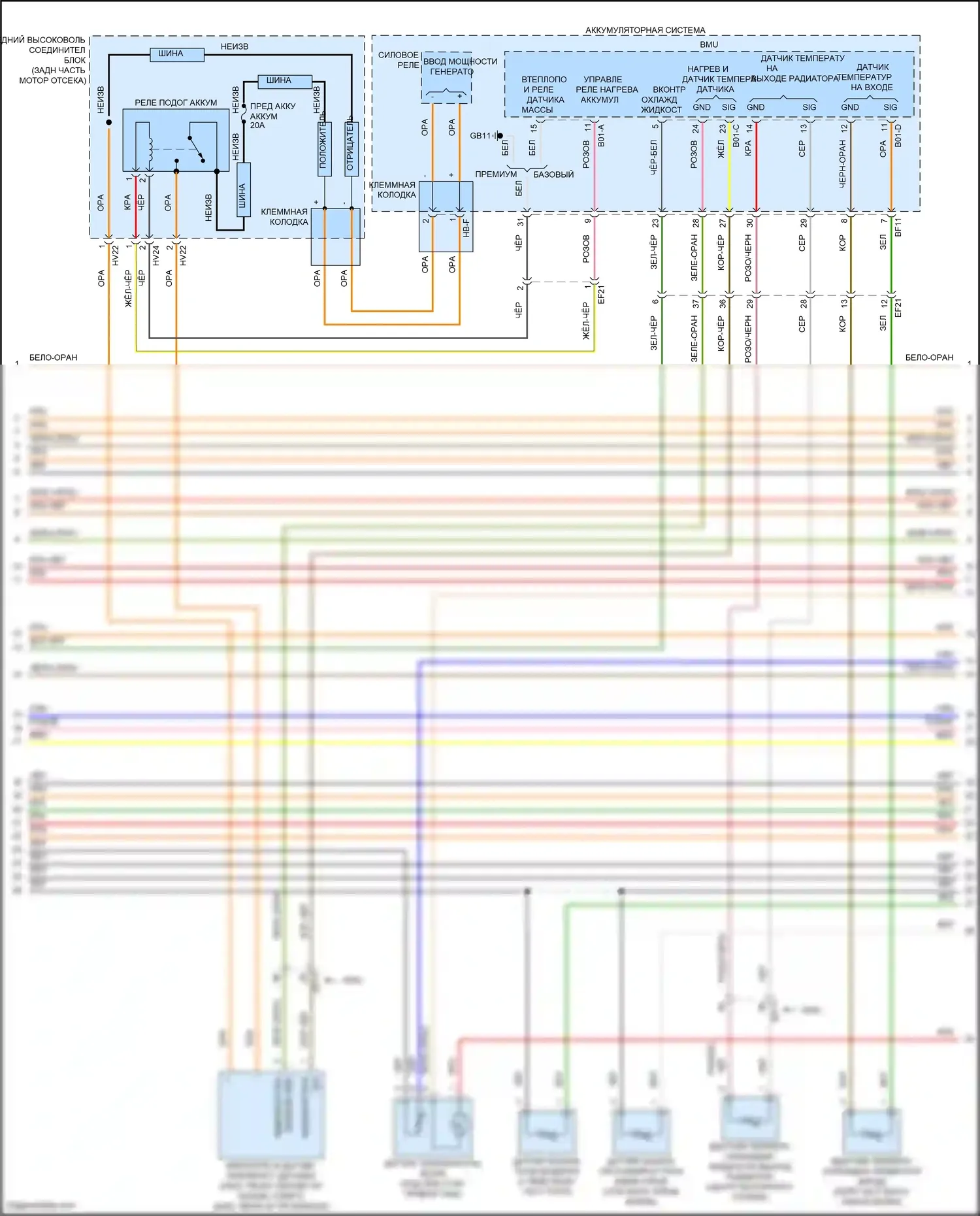 IONIQ 6 Hyundai I (2022-2024): Электросхема климат контроля (5 из 6) 
