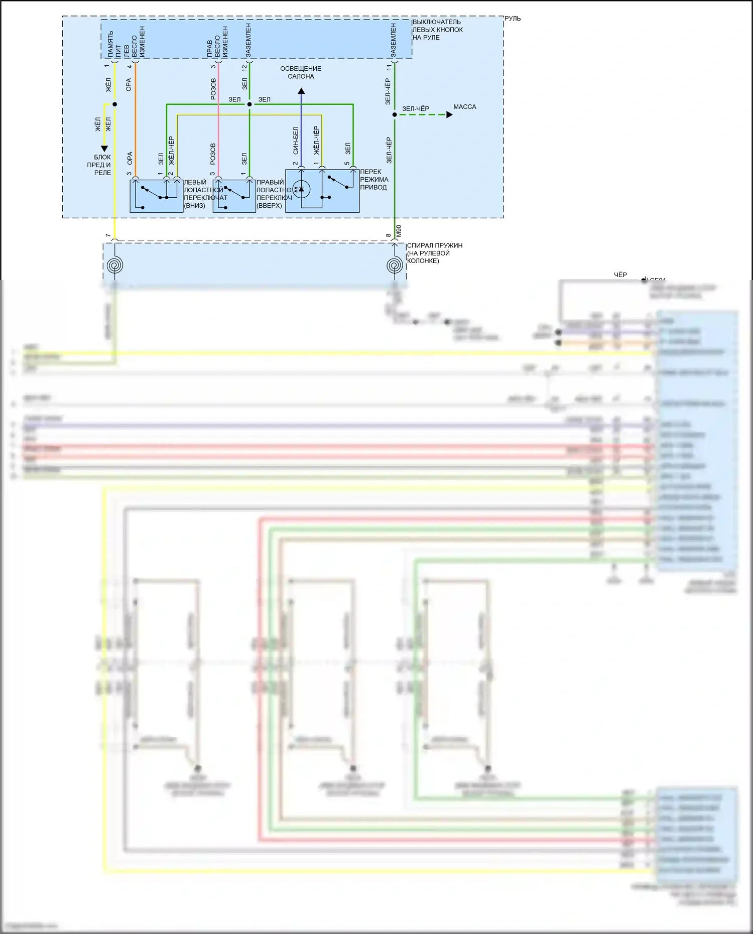 IONIQ 6 Hyundai I (2022-2024): Электросхема коробки передач (4 из 4) 