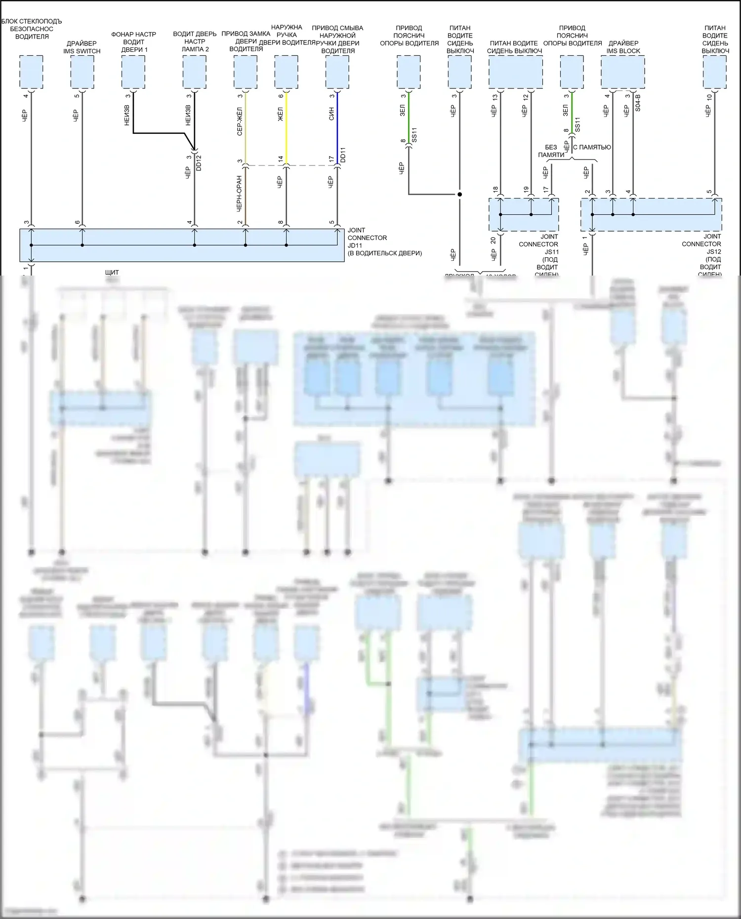 IONIQ 6 Hyundai I (2022-2024): Электросхема разводки массы (4 из 7) 