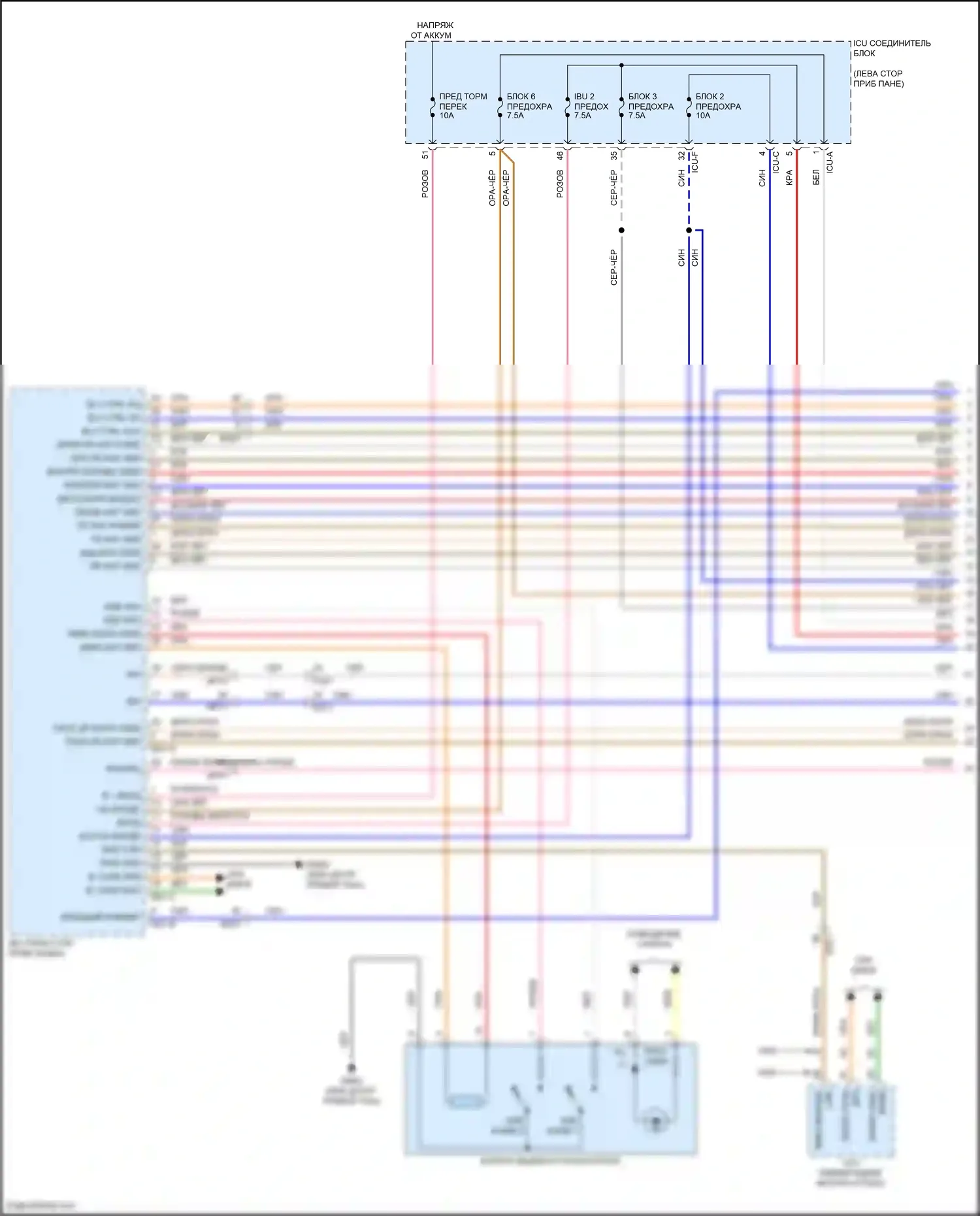 IONIQ 6 Hyundai I (2022-2024): Электросхема центрального замка (1 из 9) 