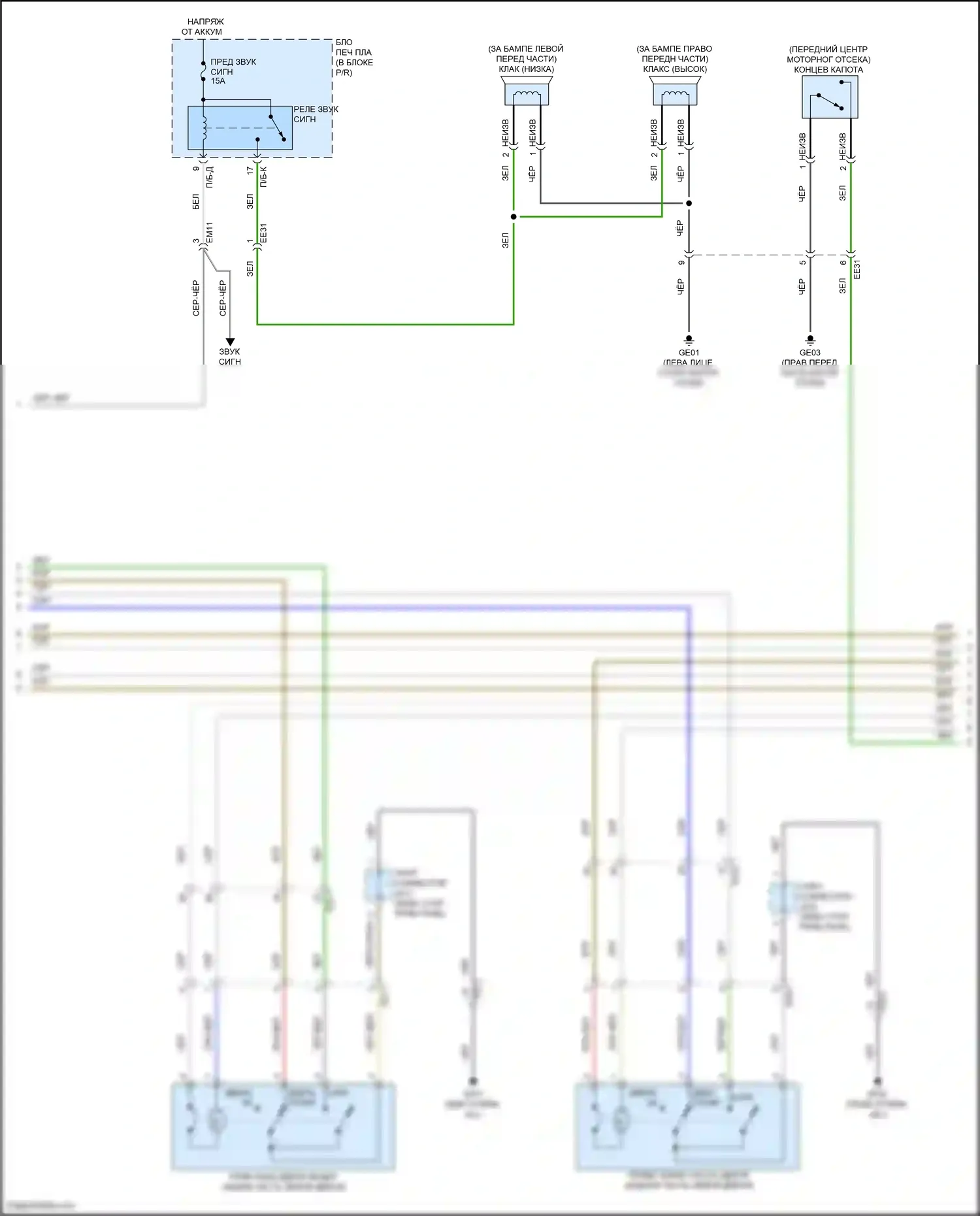 IONIQ 6 Hyundai I (2022-2024): Электросхема центрального замка (5 из 9) 