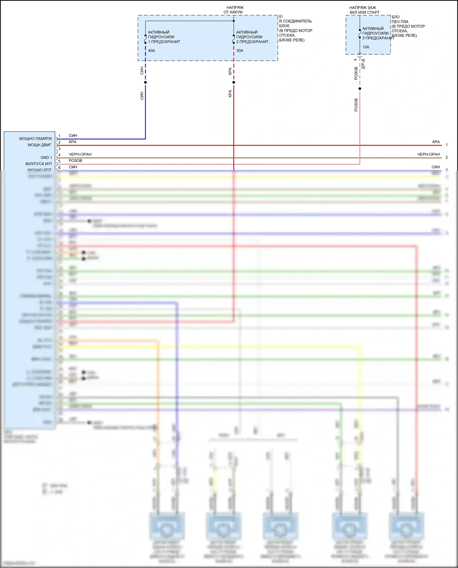 IONIQ Hyundai I (2016-2024): Антиблокировочная система abs электросхема, гибридная (1 из 3) 