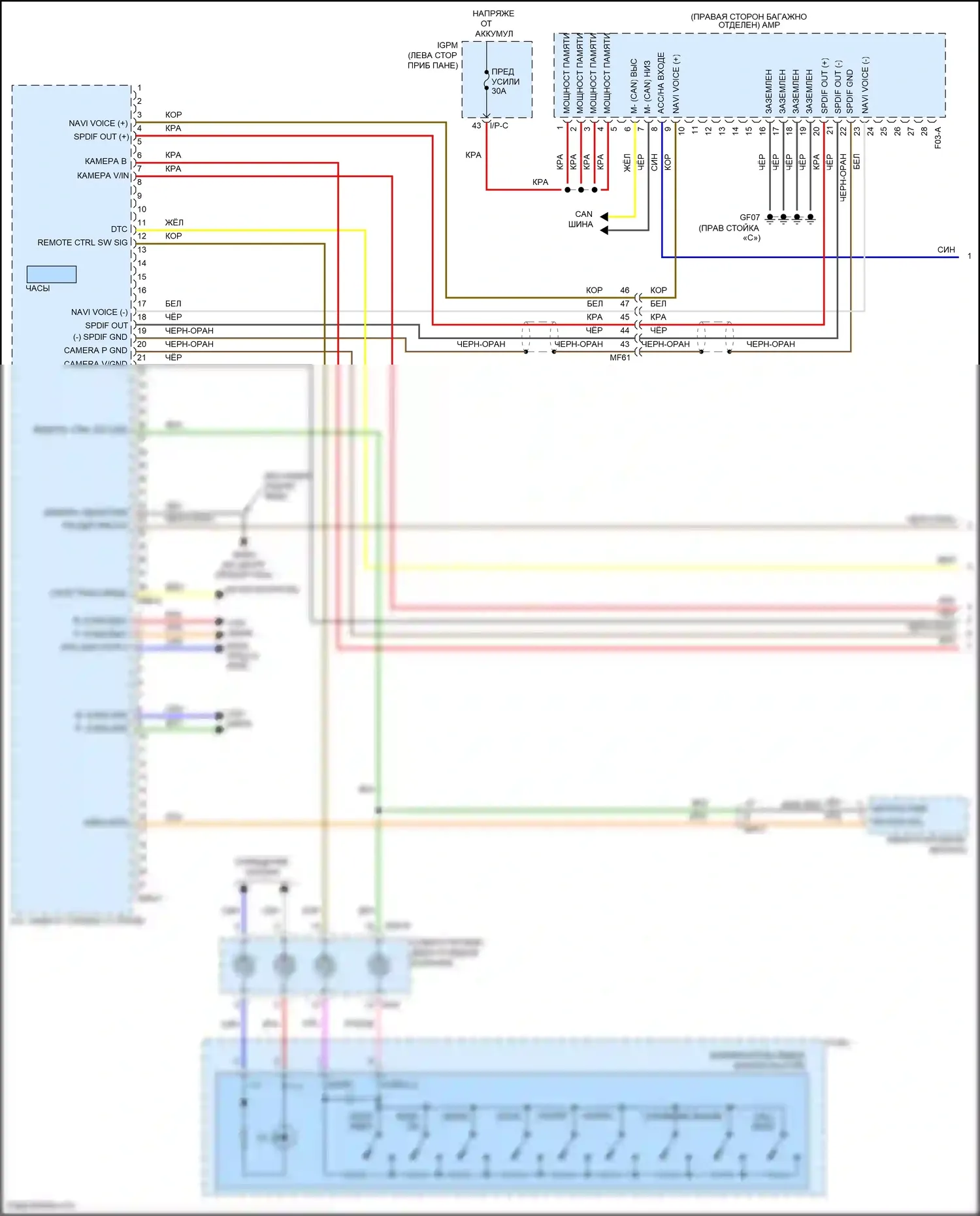 IONIQ Hyundai I (2016-2024): Магнитола, с навигацией, с усилителем (1 из 4) 