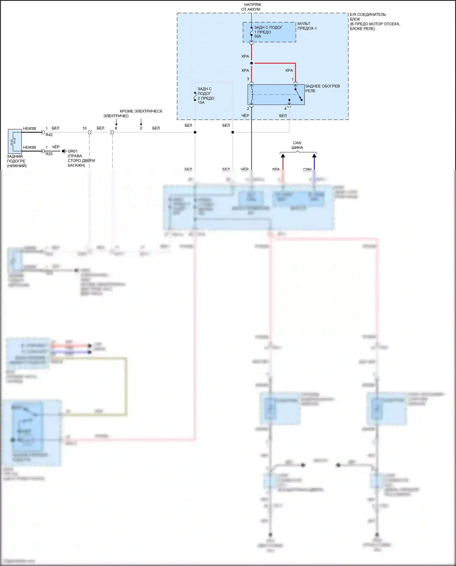 IONIQ Hyundai I (2016-2024): Размагничивает монтажную электросхему, без автоматического подогрева 