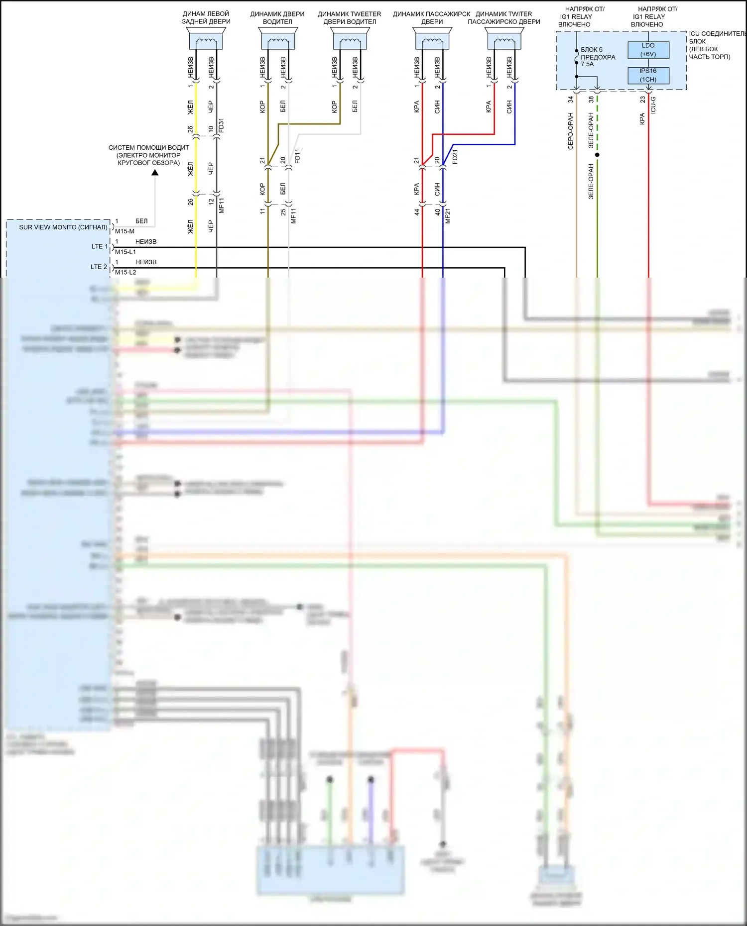 Palisade Hyundai I (2018-2022): Магнитола, с навигацией, без усилителя (1 из 4) 