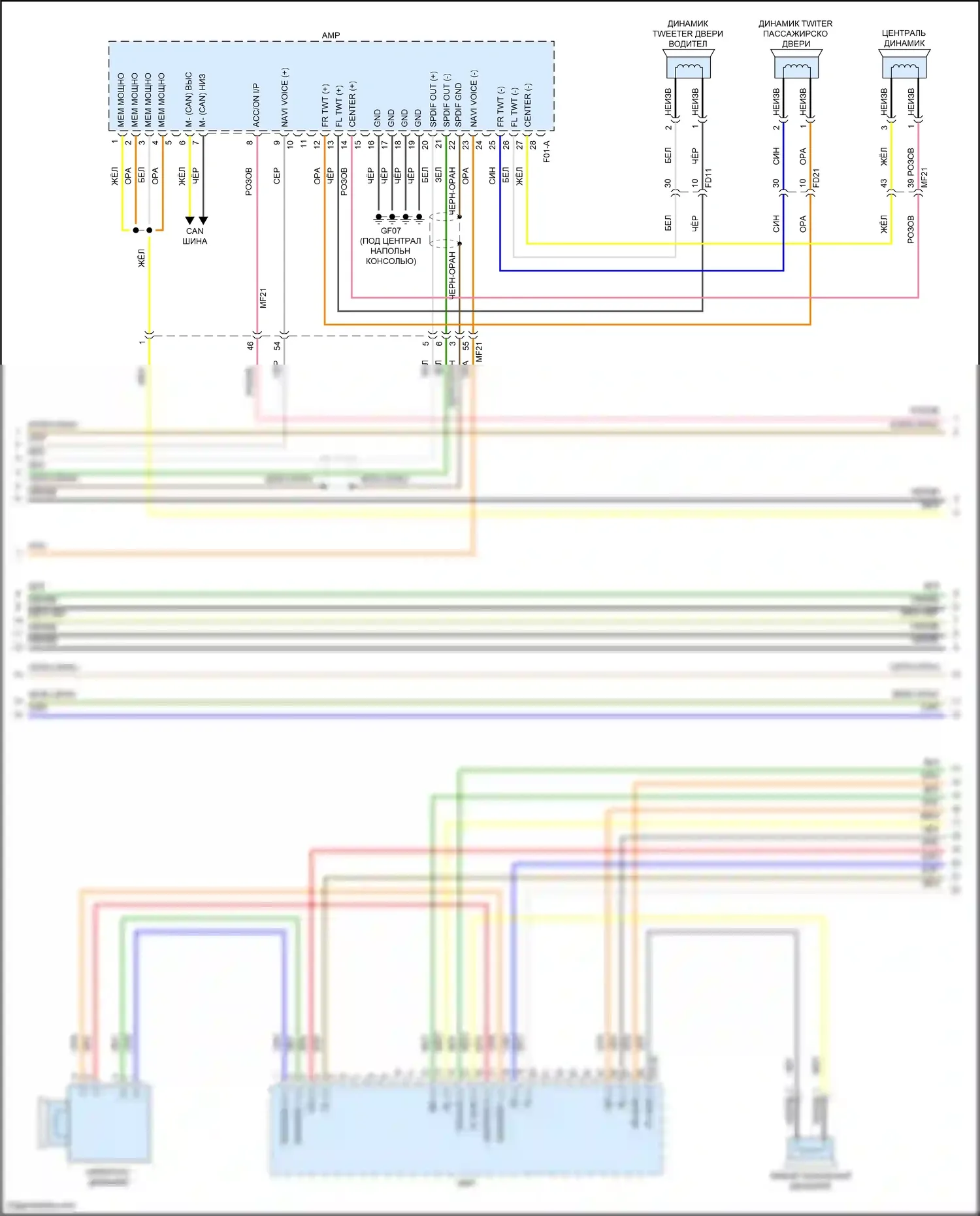 Palisade Hyundai I (2018-2022): Магнитола, с навигацией, с усилителем (3 из 5) 