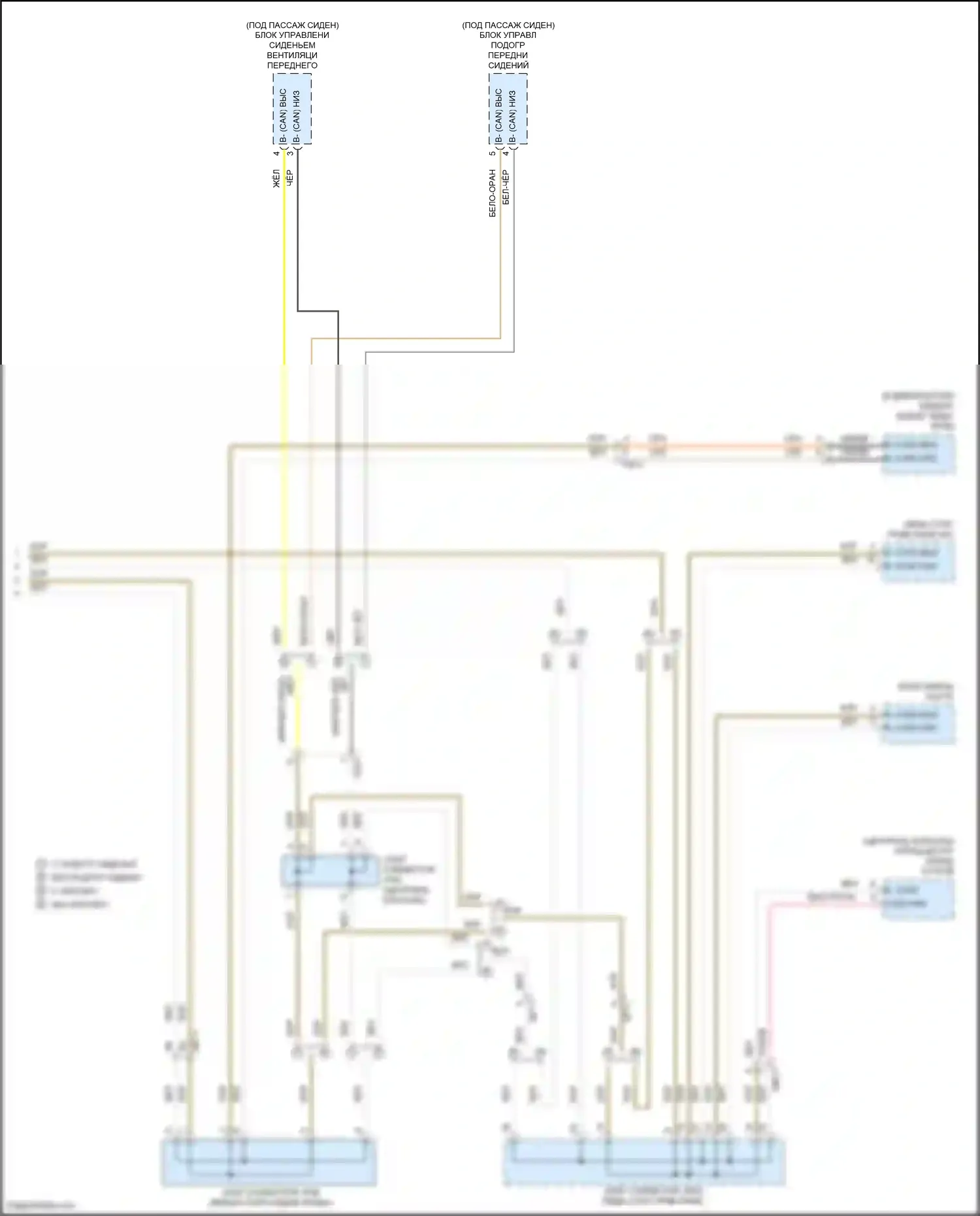 Santa Cruz Hyundai I (2021-2024): Can шина электросхема (5 из 5) 