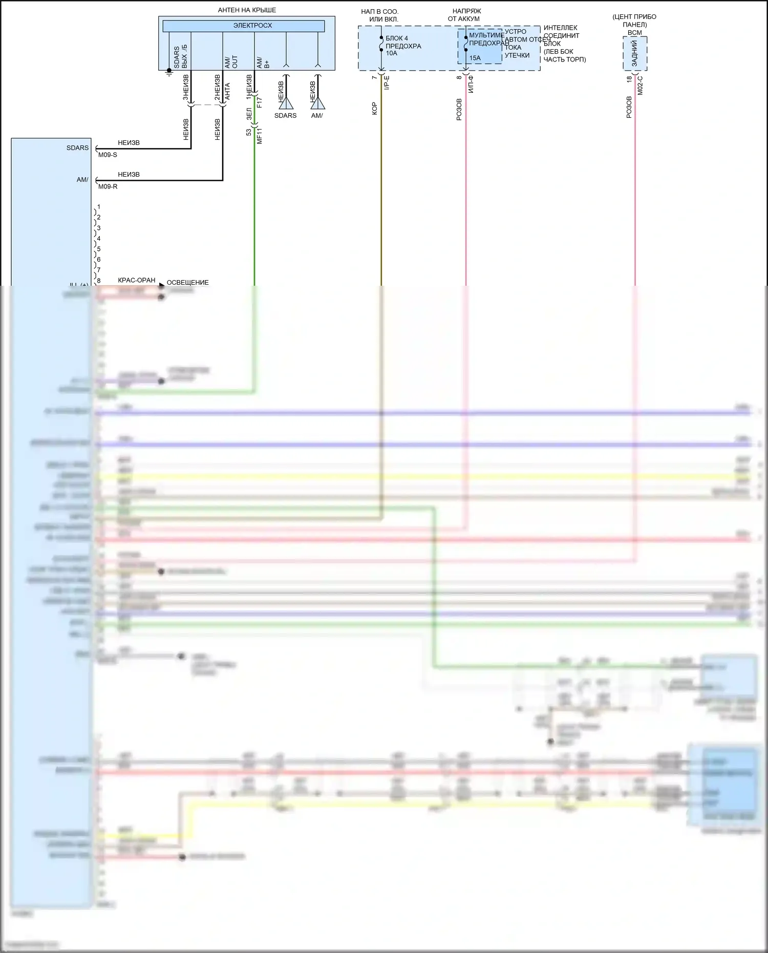 Santa Fe Hyundai III рестайлинг (2015-2018): Магнитола, без навигации, стандартная, с усилителем mobis (1 из 3) 