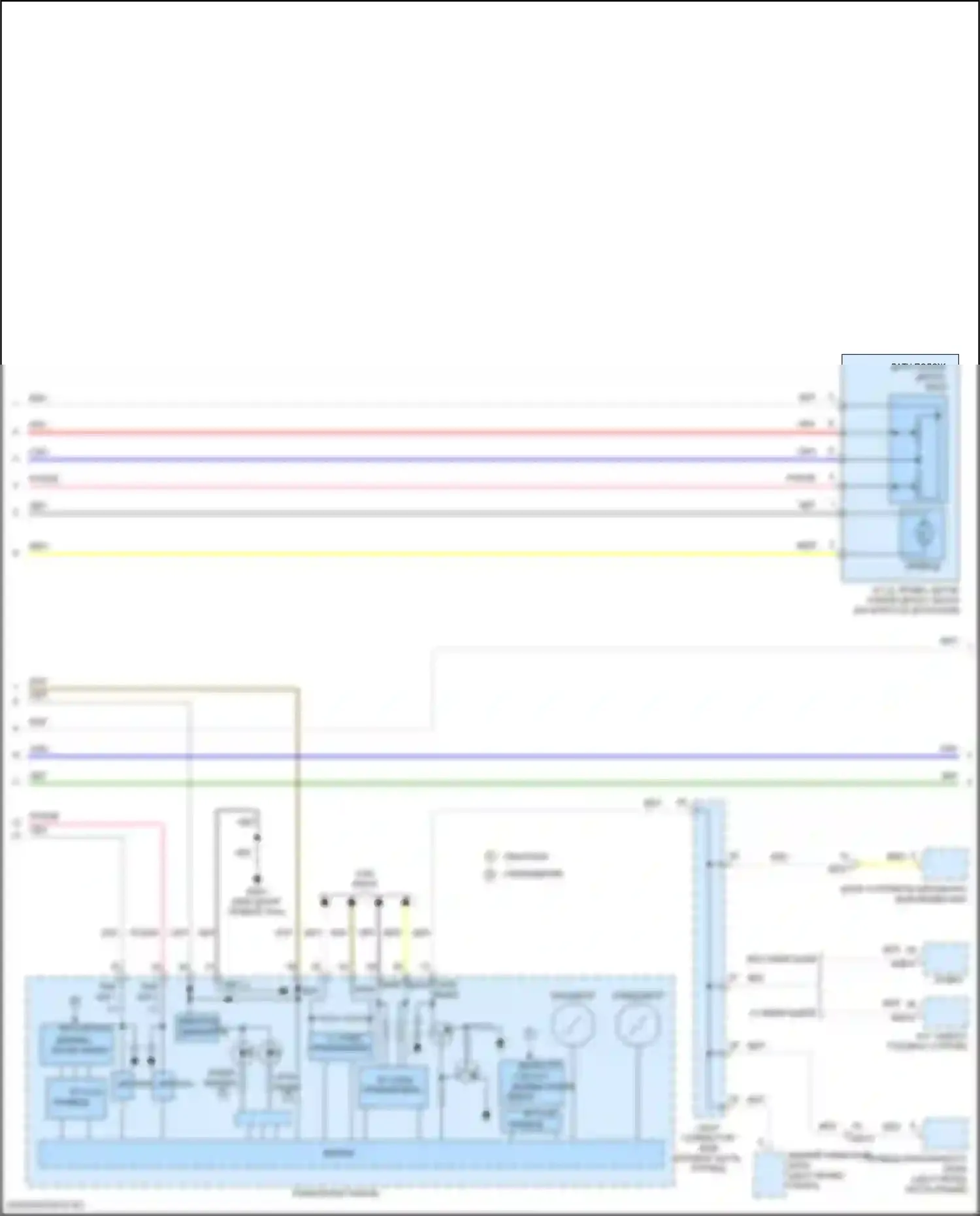 Sonata Hyundai VII рестайлинг (2017-2019): Электросхема круиз-контроля, гибридная (2 из 3) 