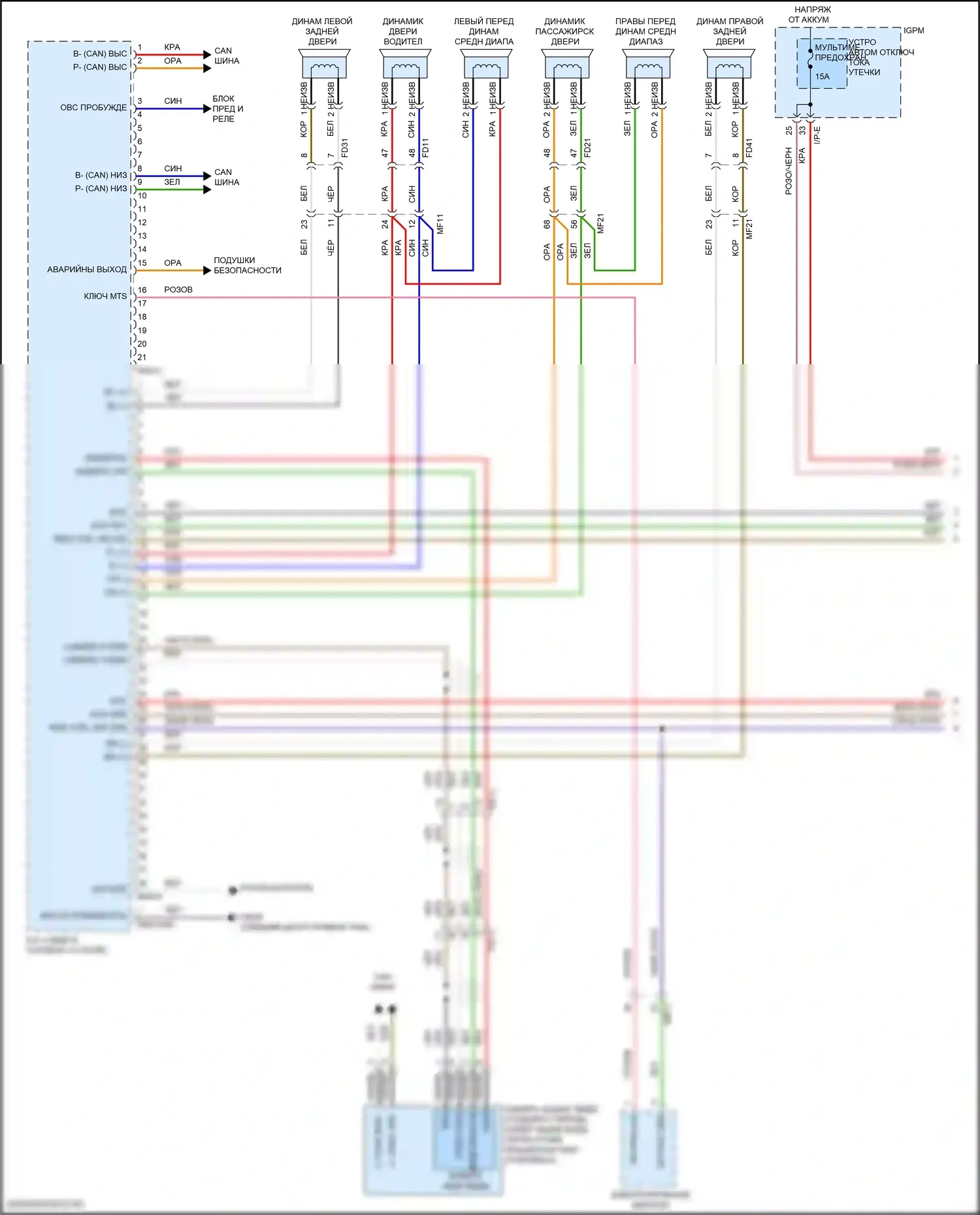 Sonata Hyundai VII рестайлинг (2017-2019): Магнитола, гибридная с навигацией, без усилителя (1 из 3) 