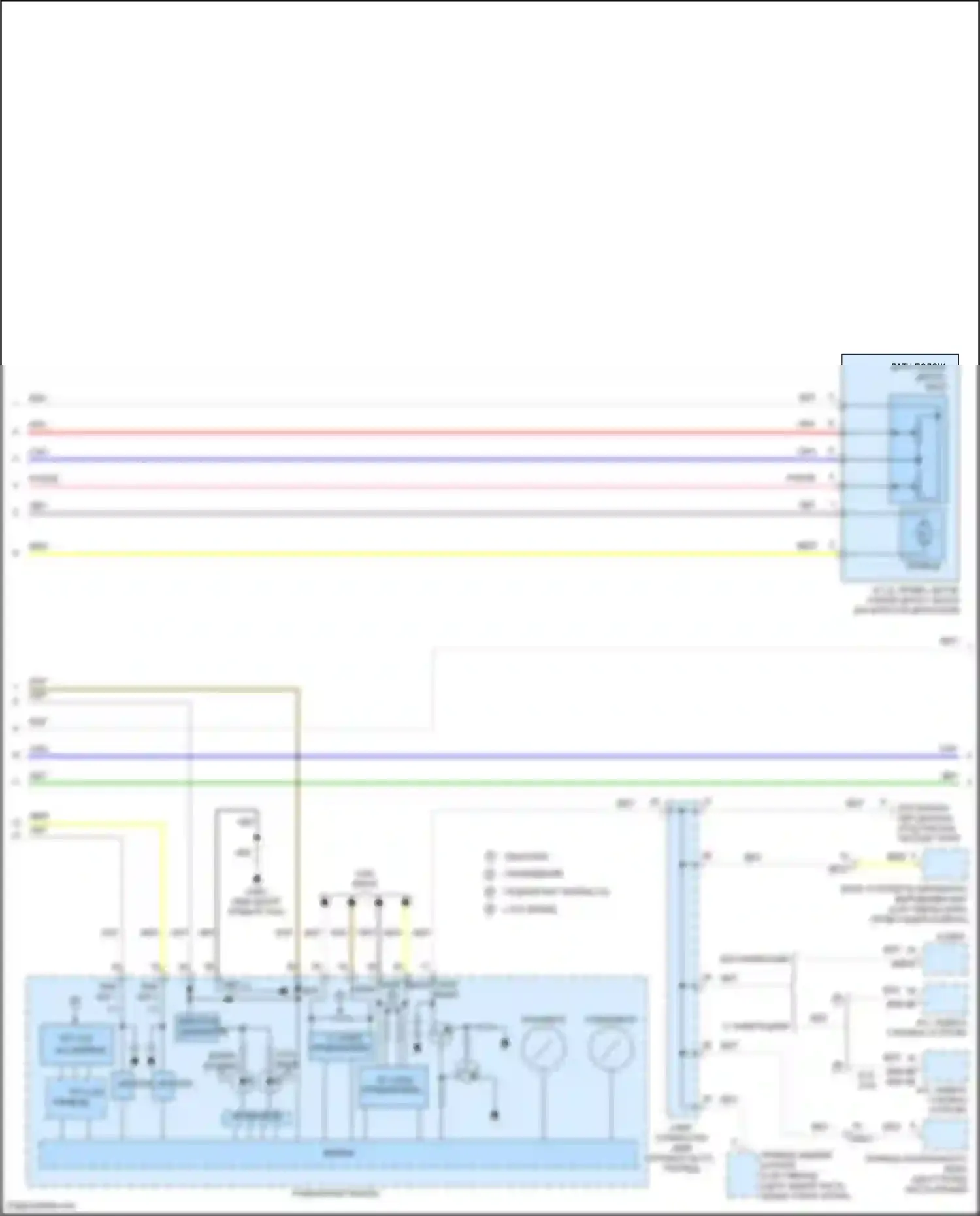 Sonata Hyundai VII (2014-2017): Электросхема круиз-контроля, гибридная (2 из 3) 