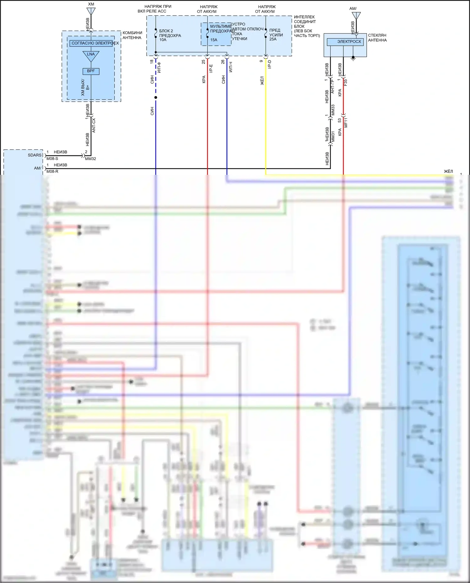 Sonata Hyundai VII (2014-2017): Магнитола, гибрид без навигации, с усилителем jbl (1 из 2) 