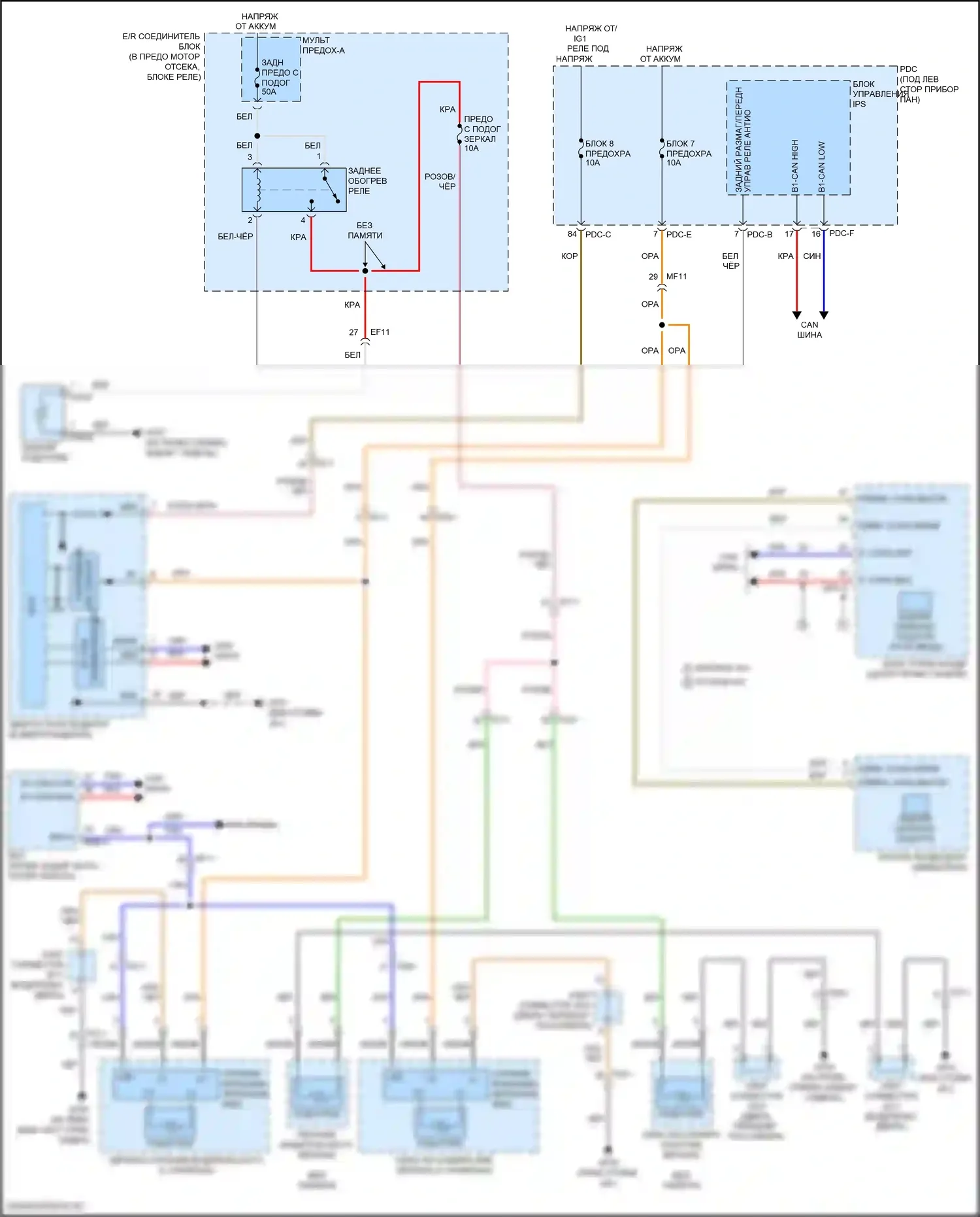Sonata Hyundai VIII рестайлинг (2023-2024): Размагничивает монтажную электросхему, кроме гибридной 