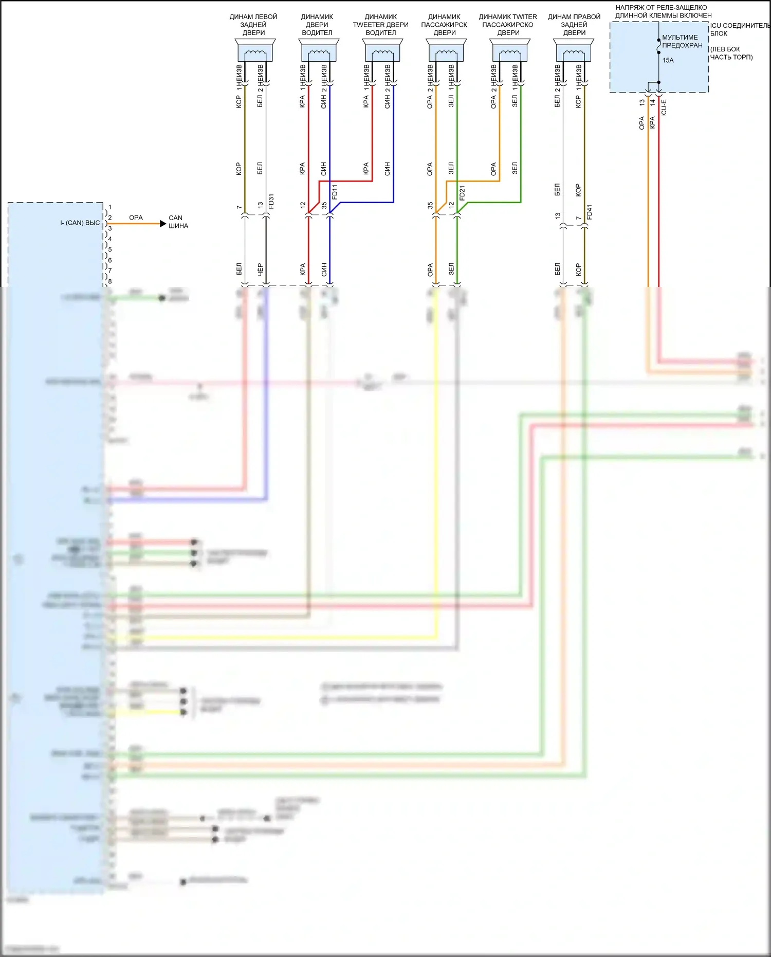 Sonata Hyundai VIII (2019-2023): Магнитола, кроме гибридного без навигации и усилителя (1 из 4) 