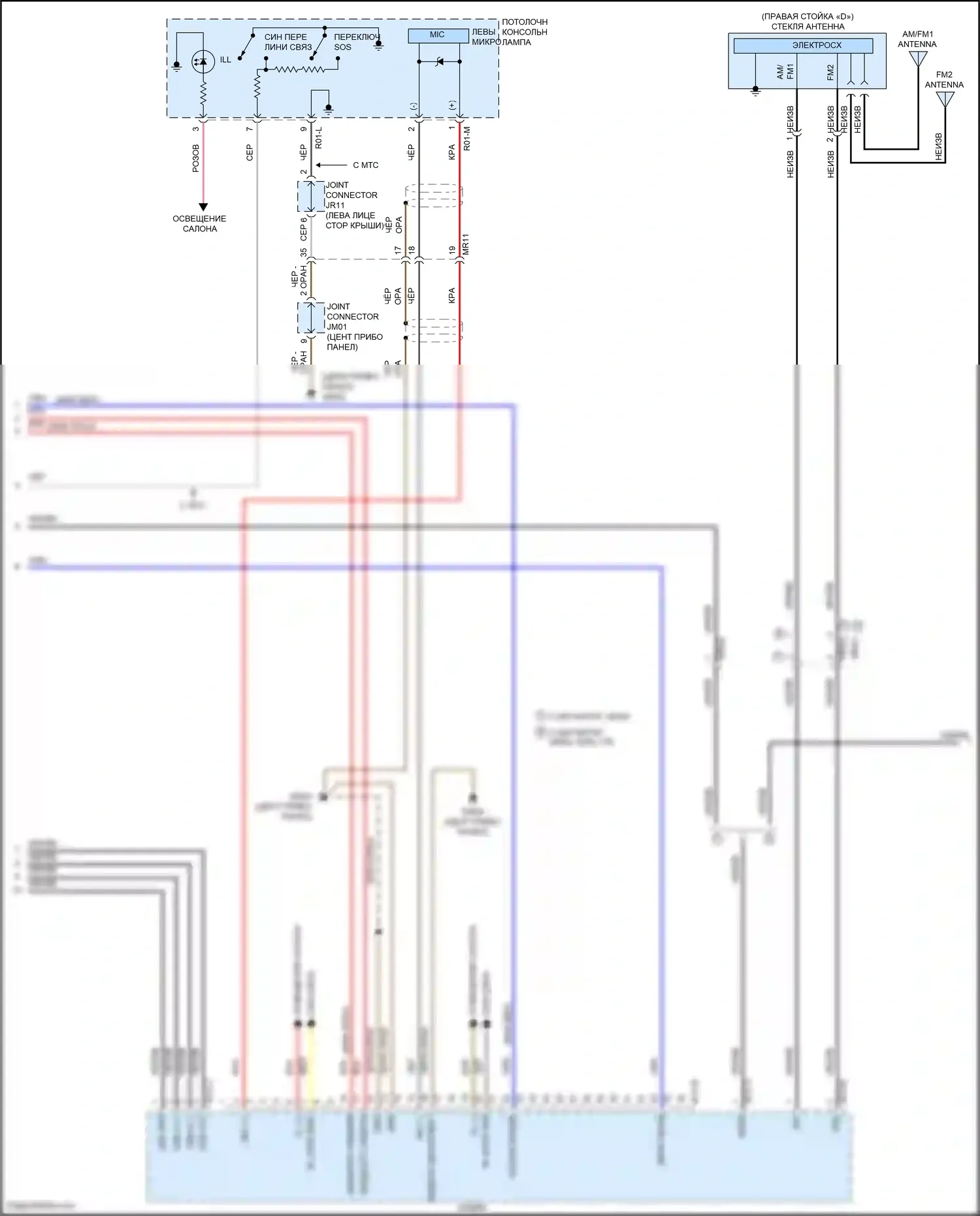 Sonata Hyundai VIII (2019-2023): Магнитола, кроме гибридного без навигации и усилителя (3 из 4) 