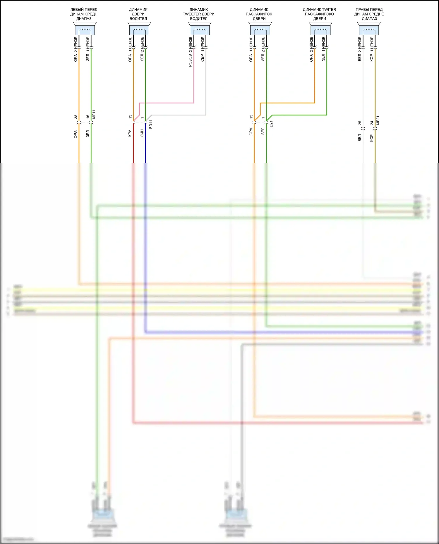 Sonata Hyundai VIII (2019-2023): Магнитола, кроме гибридного без навигации, с усилителем (5 из 6) 
