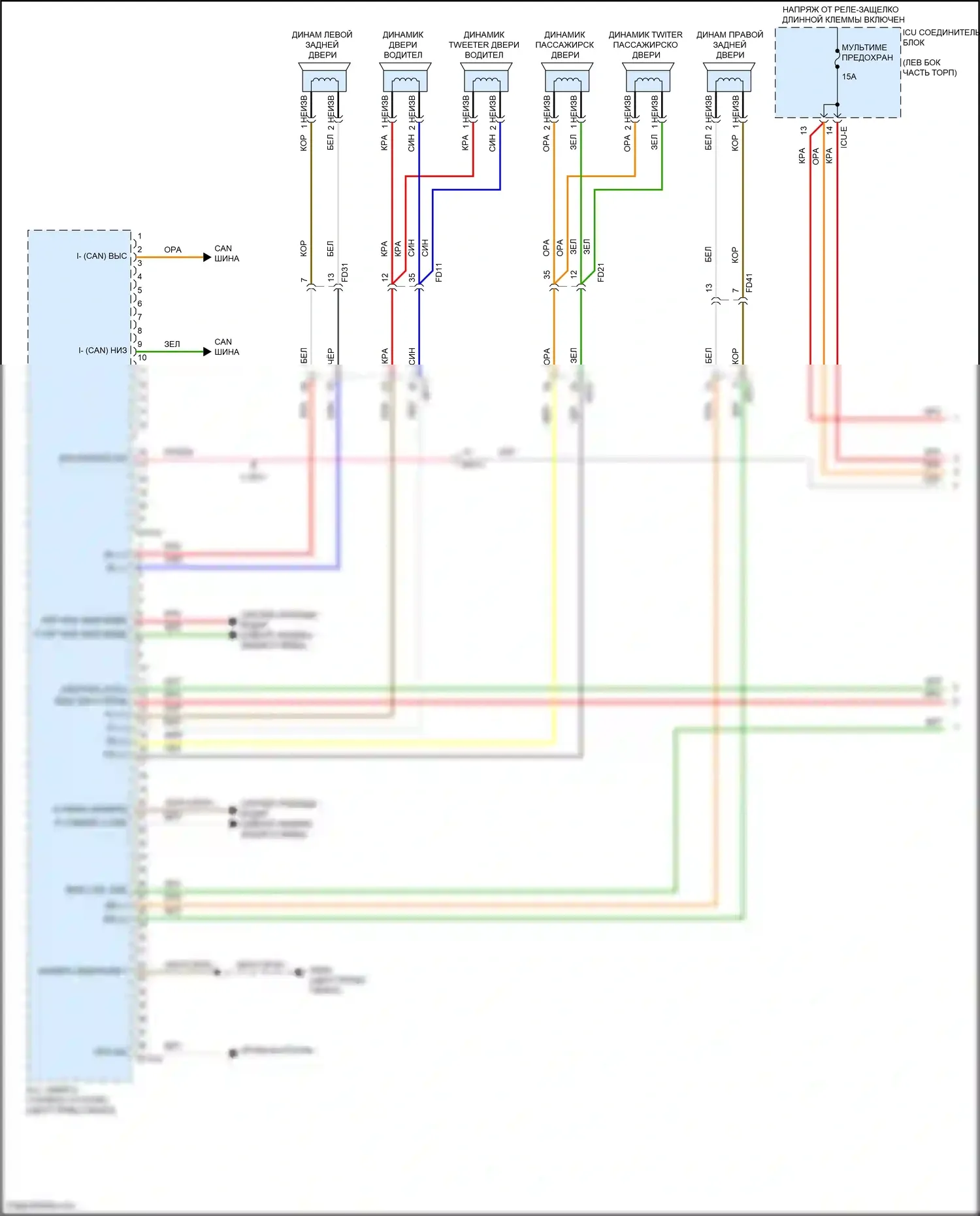 Sonata Hyundai VIII (2019-2023): Магнитола, кроме гибридного с навигацией, без усилителя (1 из 4) 