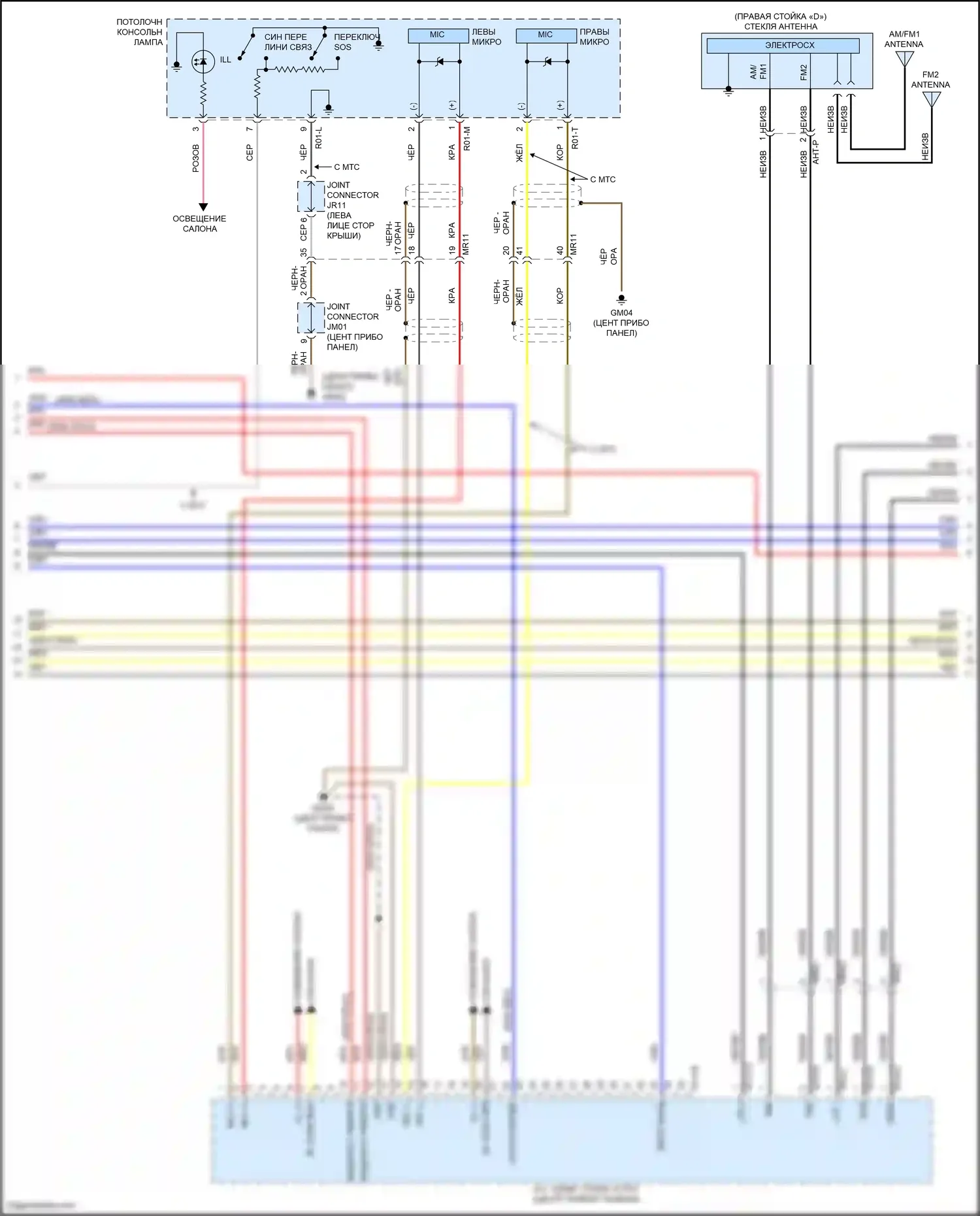 Sonata Hyundai VIII (2019-2023): Магнитола, кроме гибридного с навигацией и усилителем (3 из 5) 