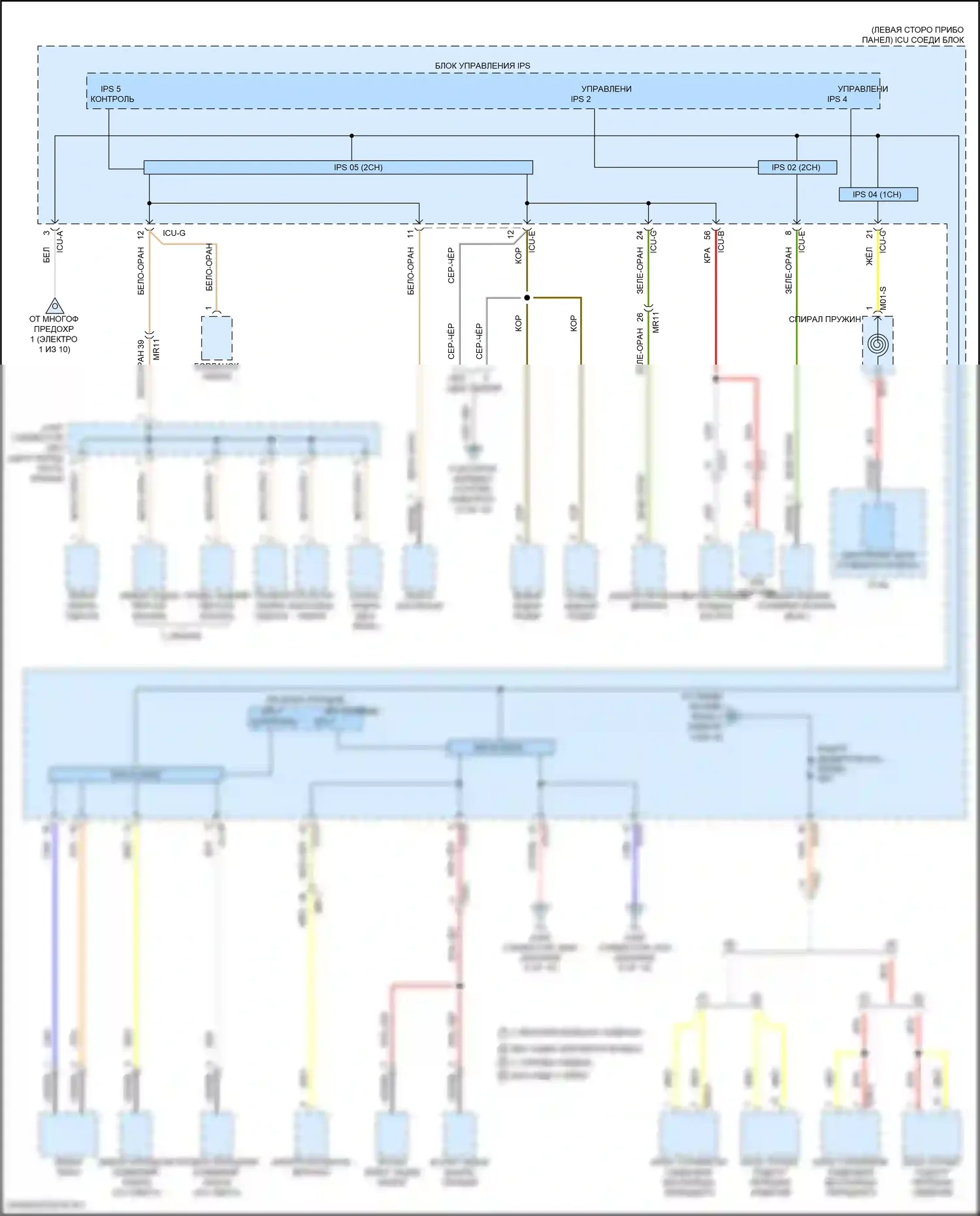 Tucson Hyundai IV (2020-2024): 1.6л подключаемый гибрид, электросхема блока релейных предохранителей (6 из 10) 