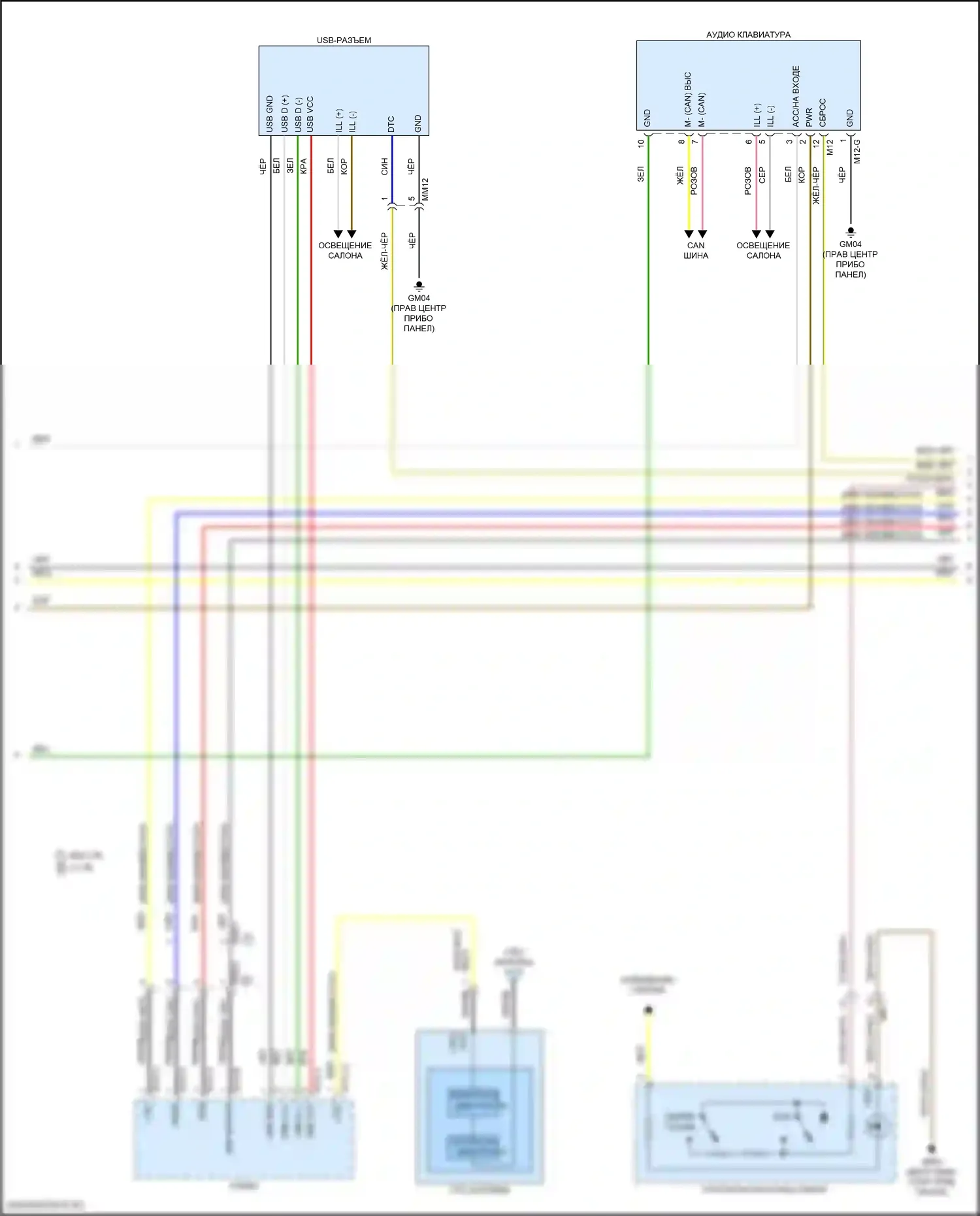 Tucson Hyundai IV (2020-2024): Магнитола, гибрид без навигации и усилителя (2 из 4) 