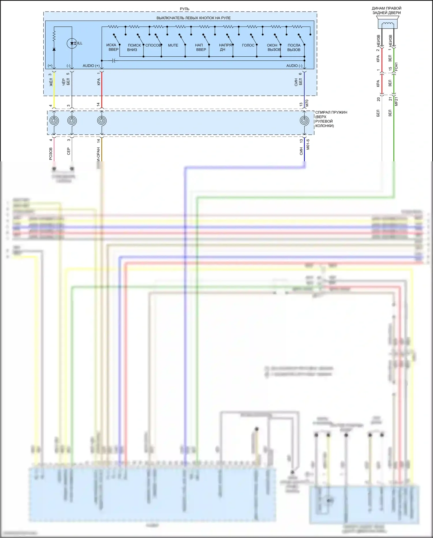 Tucson Hyundai IV (2020-2024): Магнитола, гибрид без навигации и усилителя (3 из 4) 