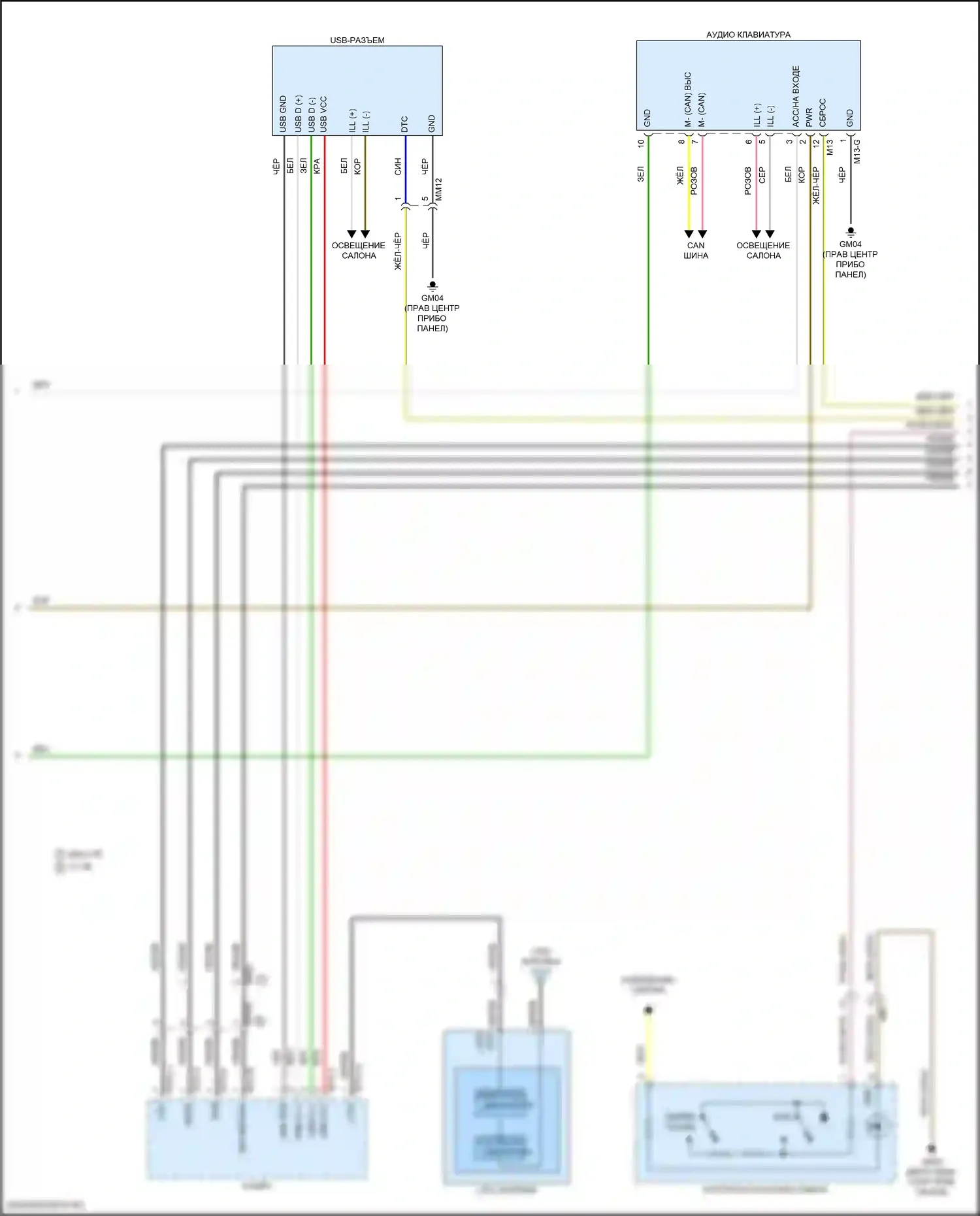 Tucson Hyundai IV (2020-2024): Магнитола, гибридная без навигации, с усилителем (2 из 5) 
