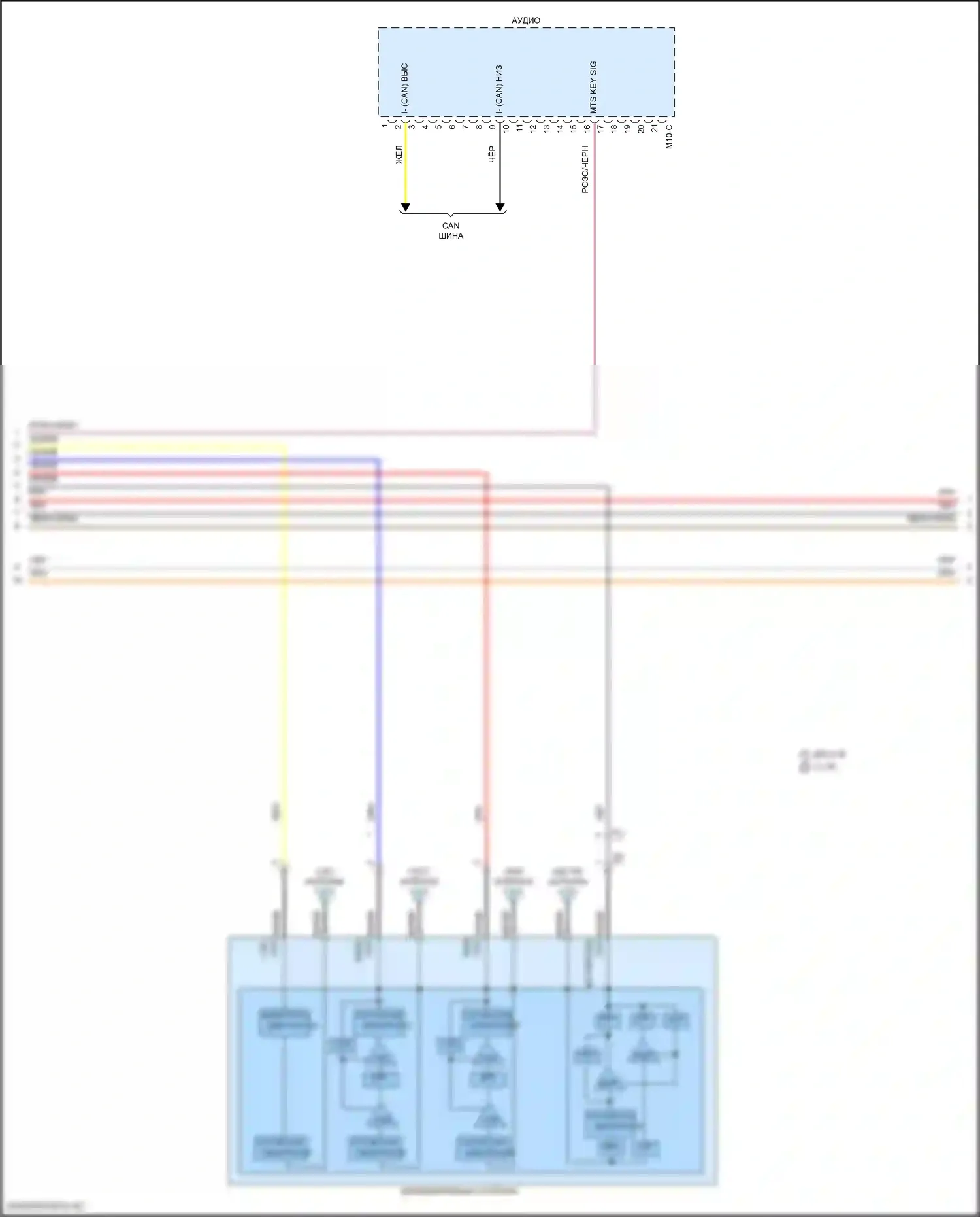 Tucson Hyundai IV (2020-2024): Магнитола, гибридная без навигации, с усилителем (4 из 5) 
