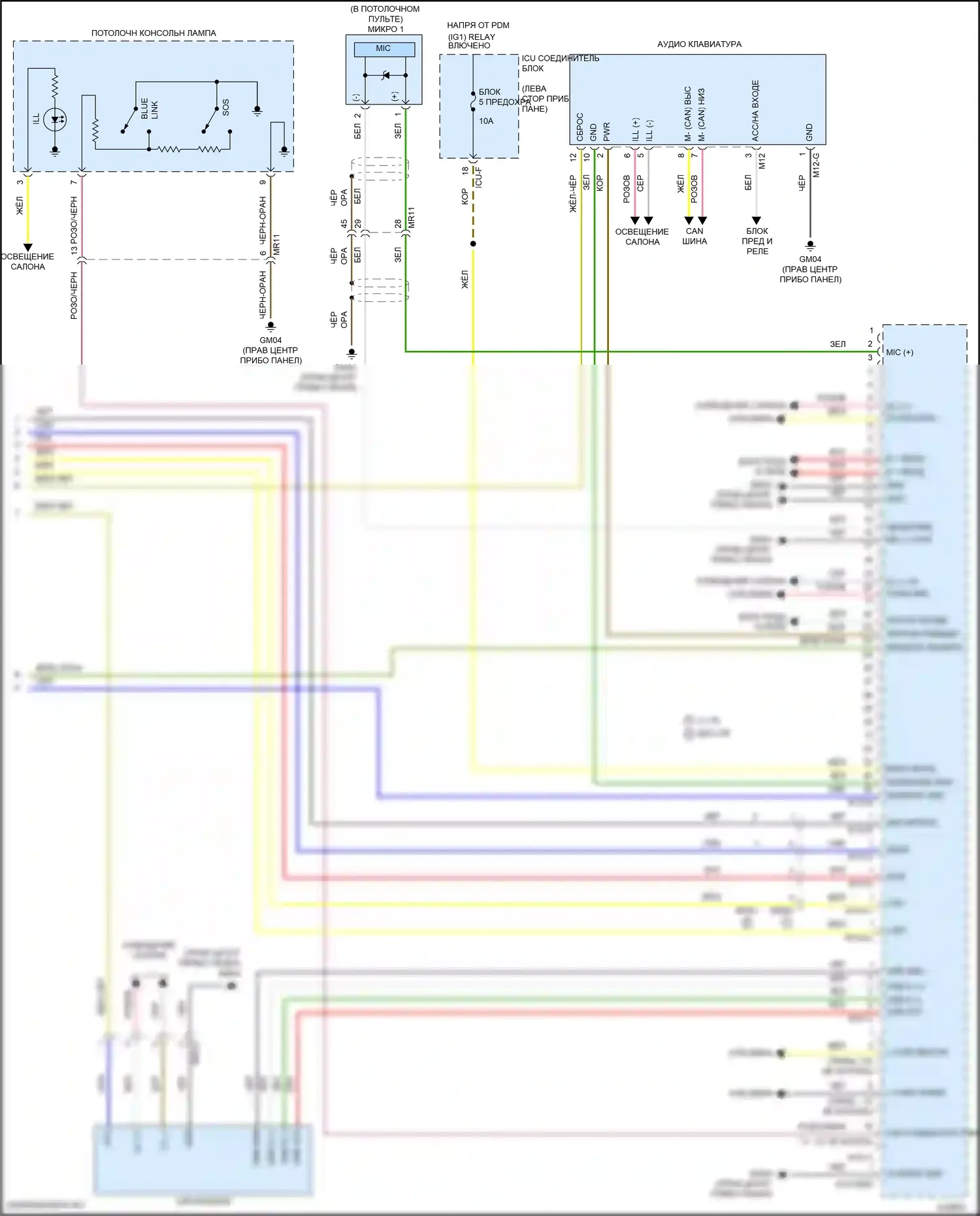 Tucson Hyundai IV (2020-2024): Магнитола, кроме гибридного nx4 без навигации и усилителя (3 из 3) 