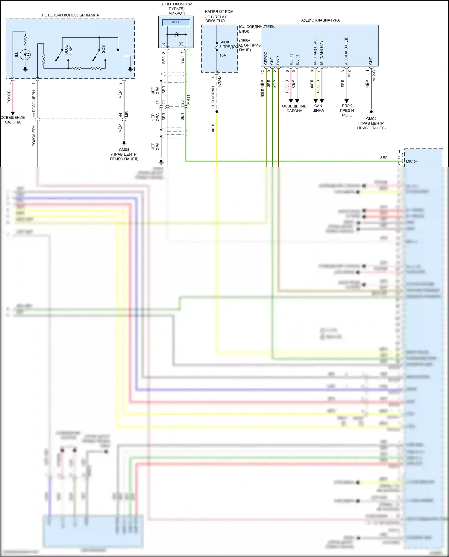 Tucson Hyundai IV (2020-2024): Магнитола, кроме гибридного nx4a без навигации и усилителя (3 из 3) 