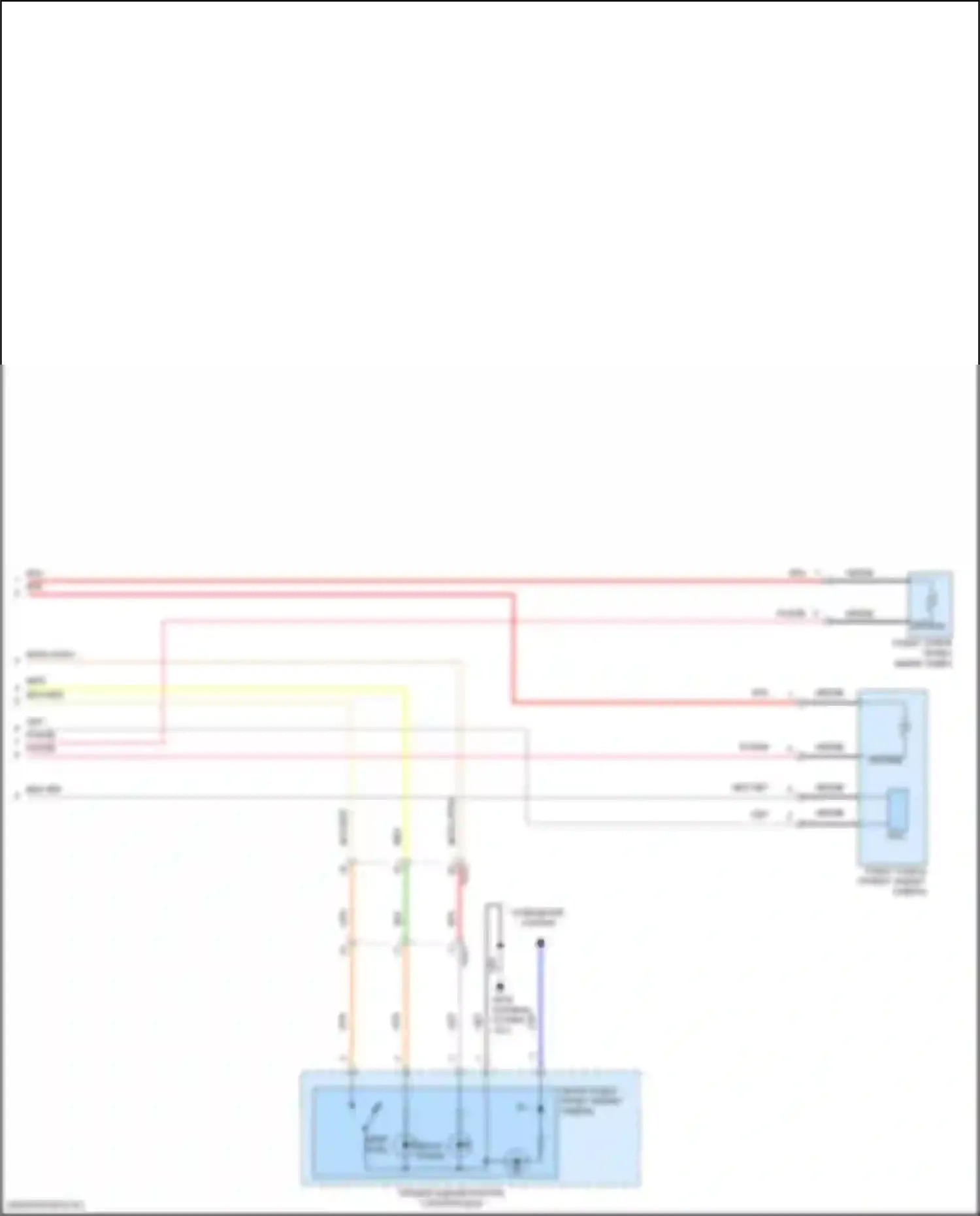 Tucson Hyundai IV (2020-2024): Электросхема обогреваемых задних сидений, nx4a (2 из 2) 