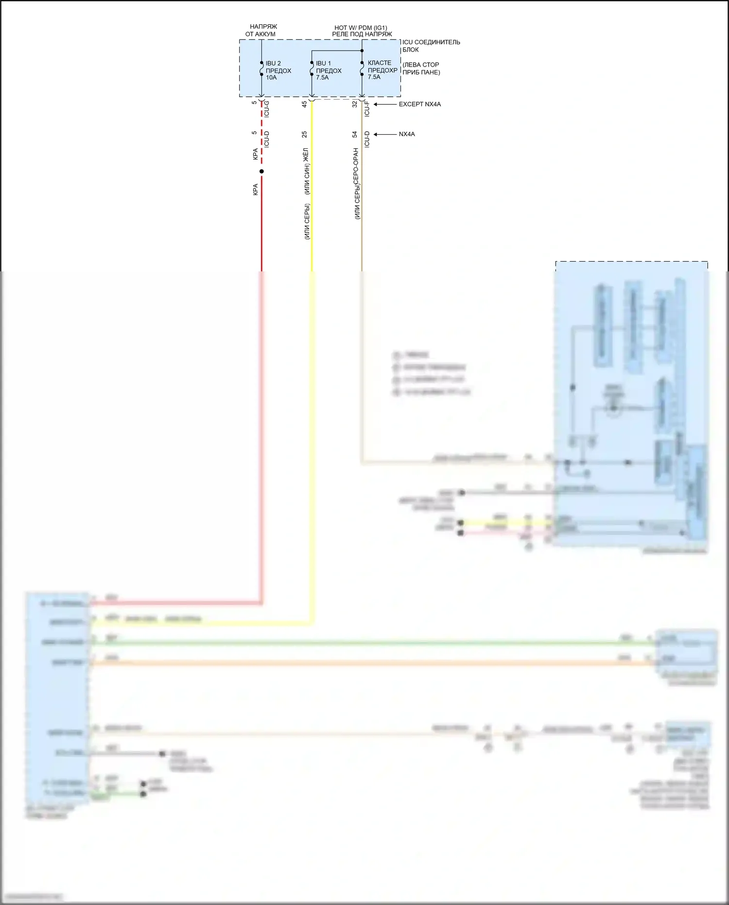Tucson Hyundai IV (2020-2024): Электросхема иммобилайзера 