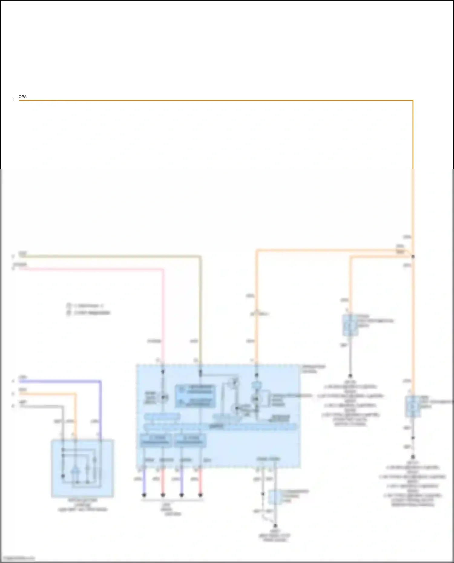 Veloster Hyundai I рестайлинг (2015-2017): Электросхема автоламп (2 из 2) 