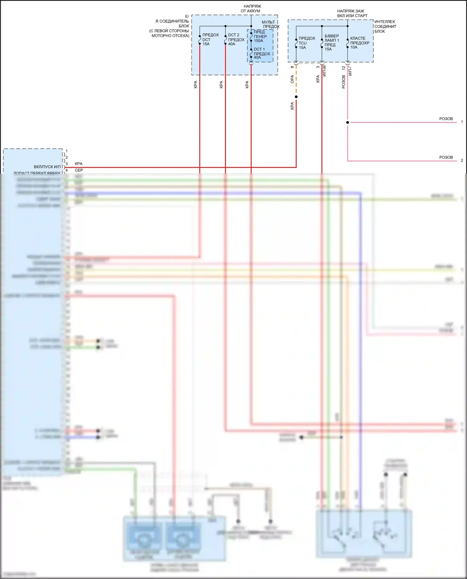 Veloster Hyundai I рестайлинг (2015-2017): 1,6л турбо, электросхема коробки передач (1 из 3) 
