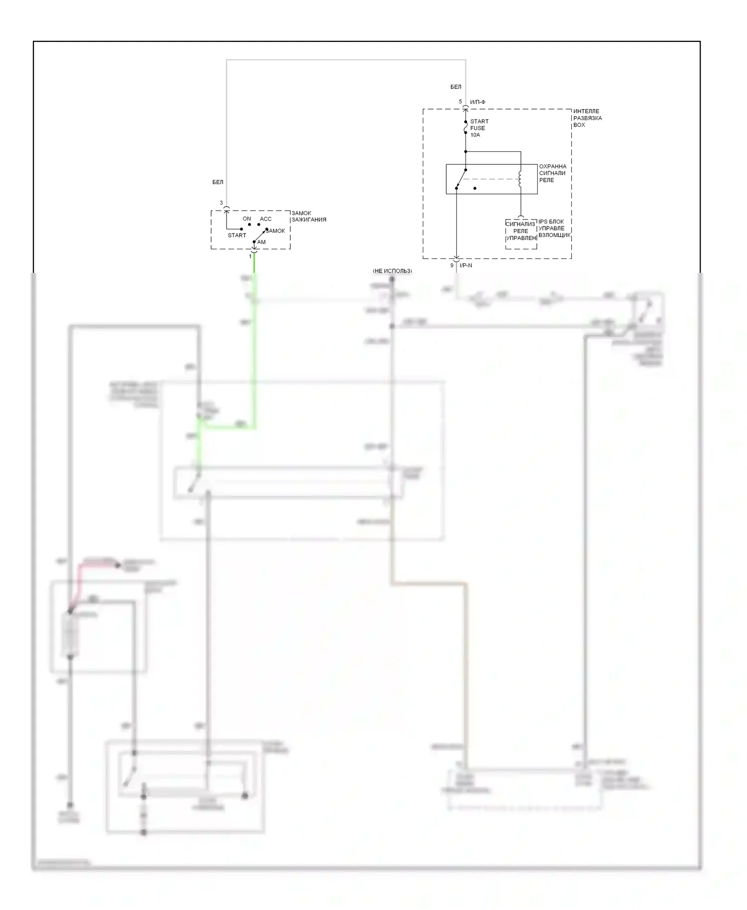 Veloster Hyundai I (2011-2015): 1.6l, электросхема стартера, без двойного сцепления и смарт-ключа 