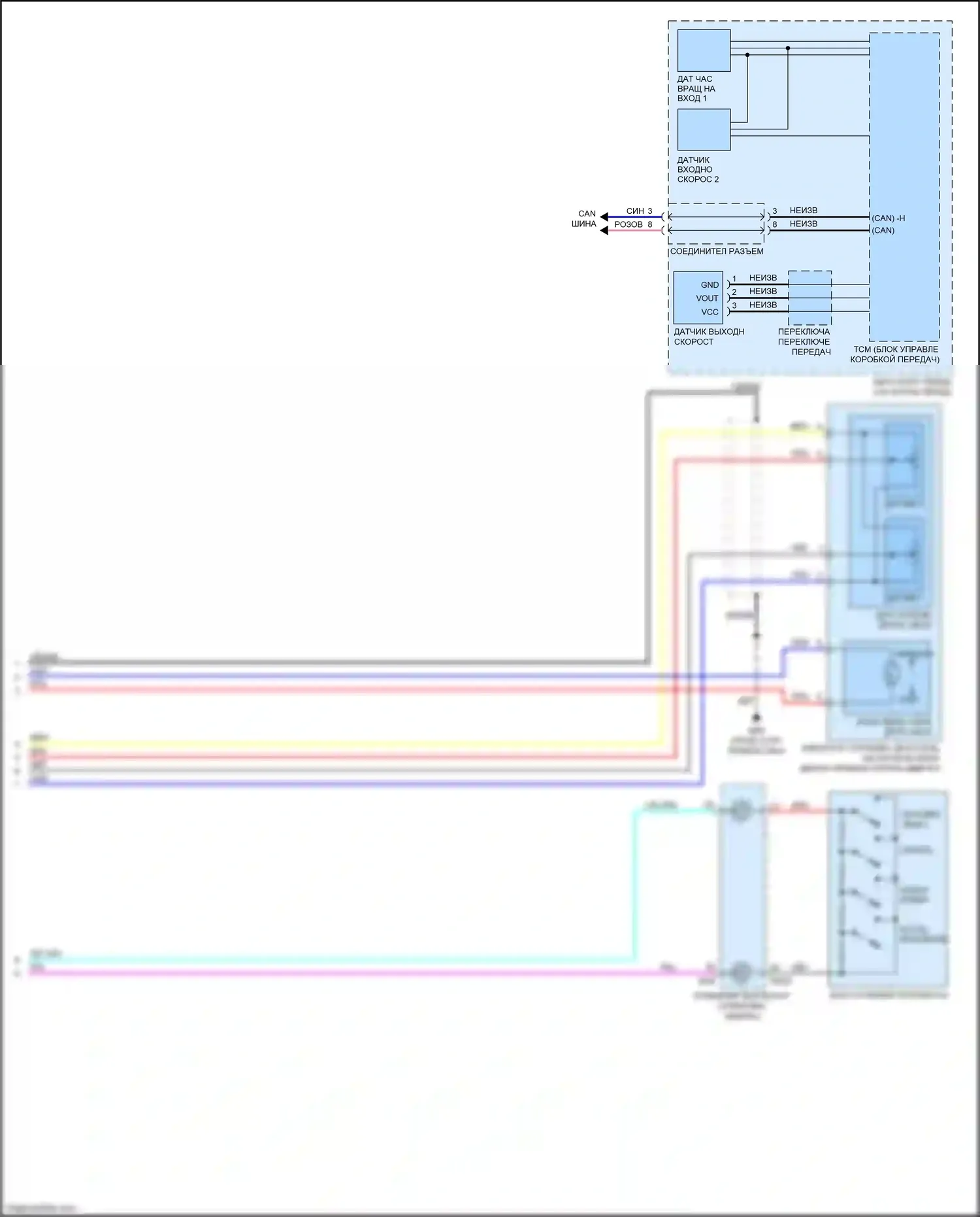 FX50 Infiniti II рестайлинг (2011-2013): Электросхема круиз-контроля (2 из 2) 