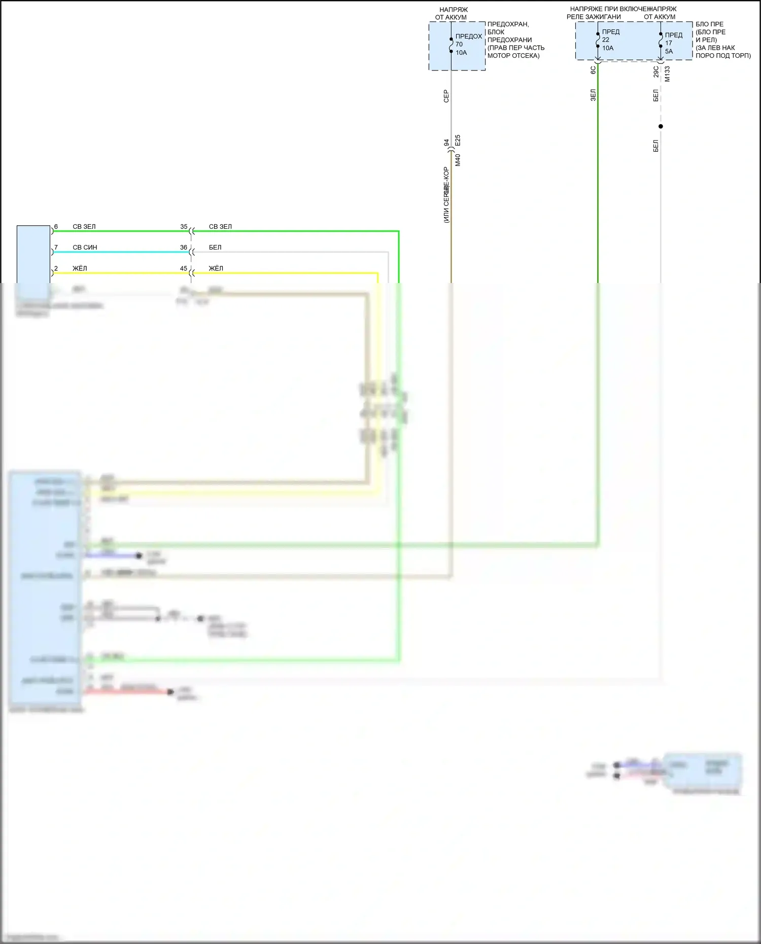 Q60 Infiniti II (2016-2024): Электросхема awd 