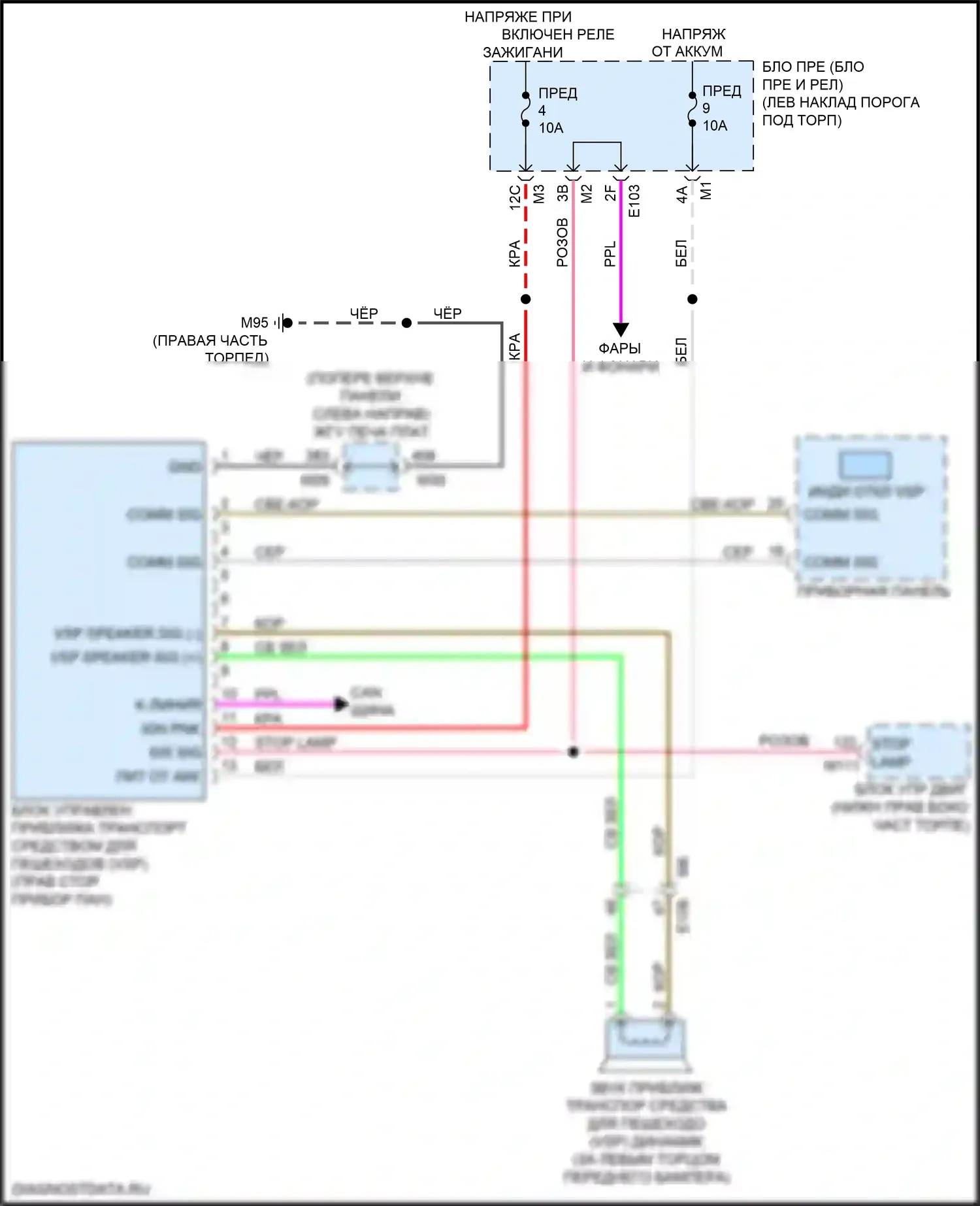 Q70 Infiniti I рестайлинг (2015-2019): Электросхема двигатель 3.5л гибрид, виртуальная система звука двигателя электросхема 